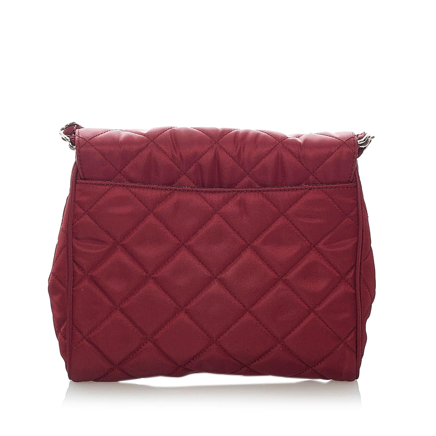 Prada Impuntu Tessuto Chain Crossbody Bag (SHG-30790)