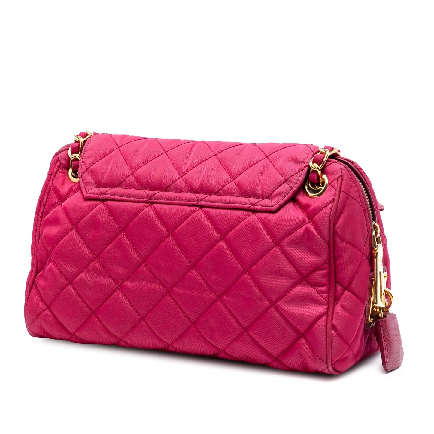 Prada Impuntu Tessuto Chain Crossbody