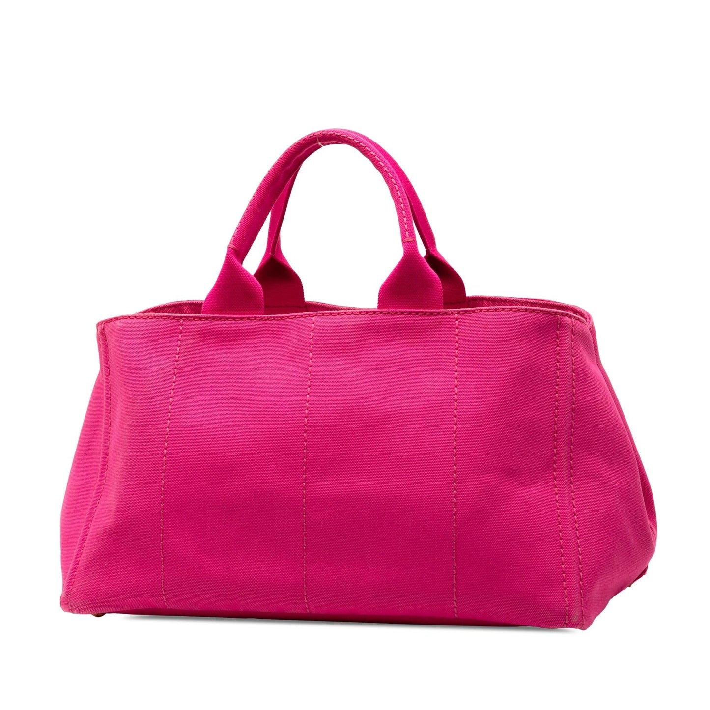Prada Large Canvas Canapa Logo Satchel