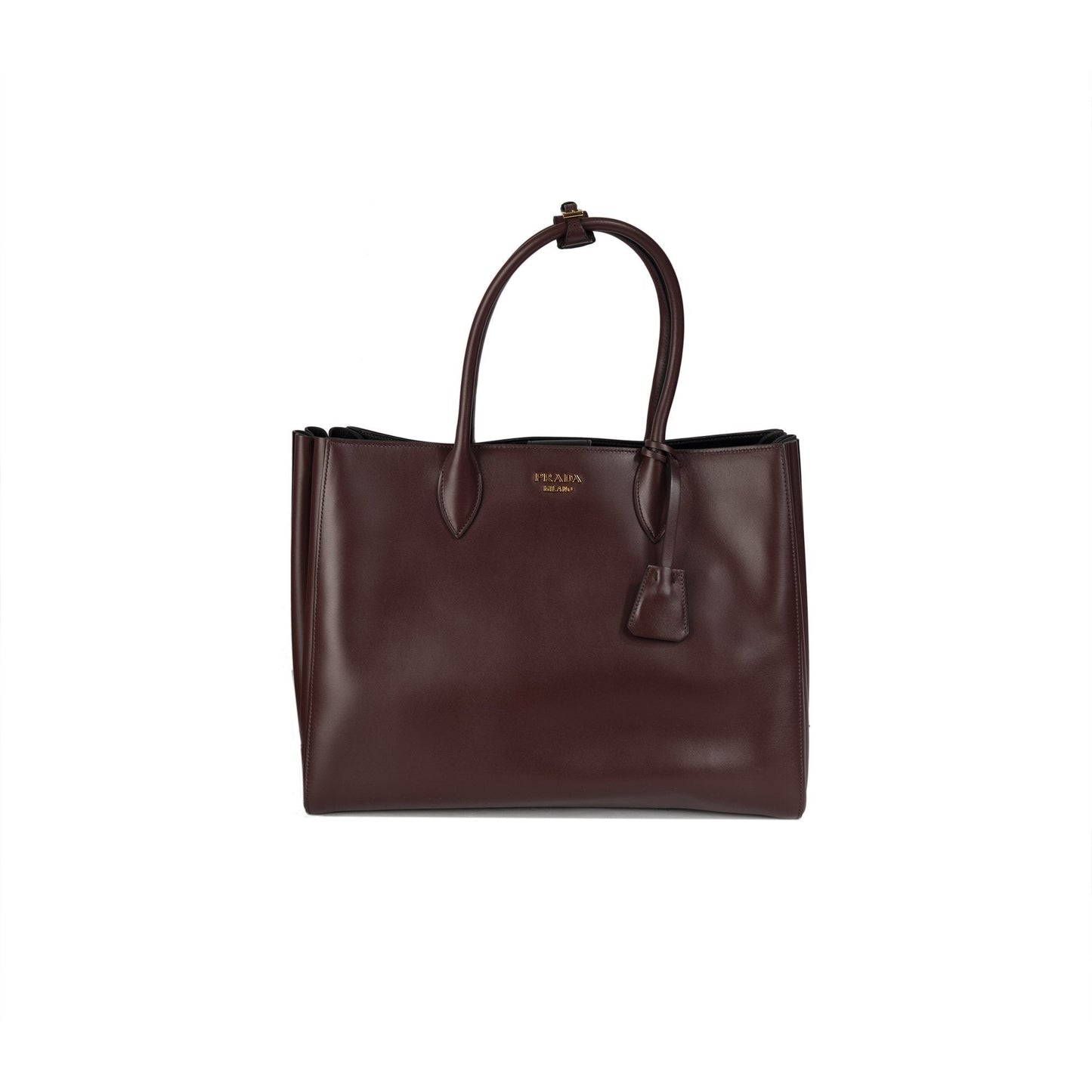 Prada Large City Calf Bibliotheque Tote