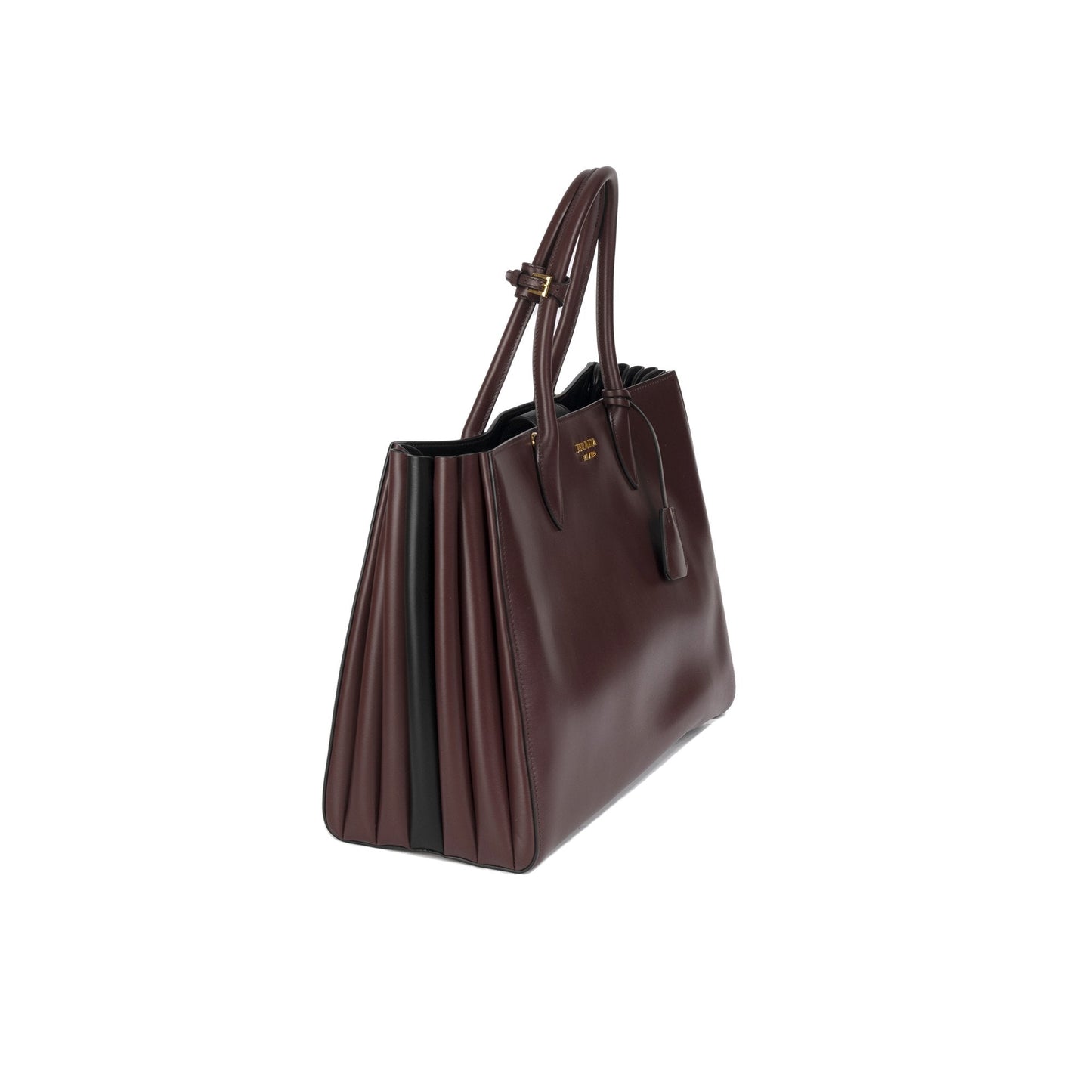 Prada Large City Calf Bibliotheque Tote
