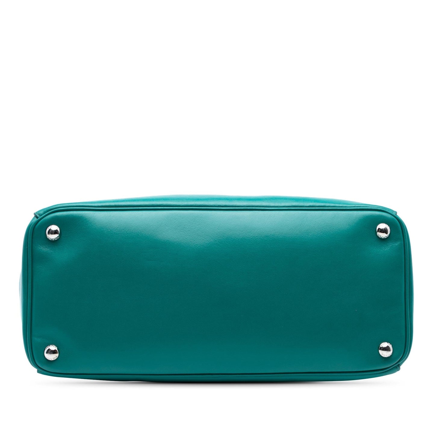 Prada Large City Calf Galleria Double Zip Satchel
