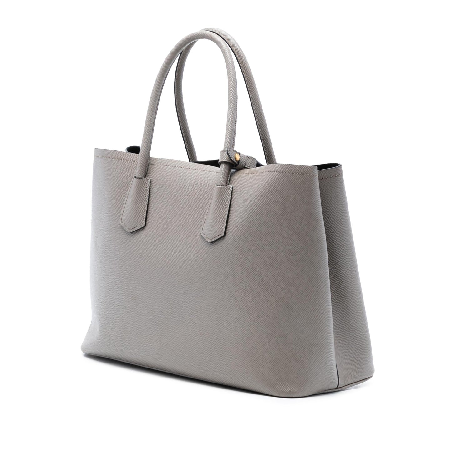 Prada Large Saffiano Cuir Double Satchel