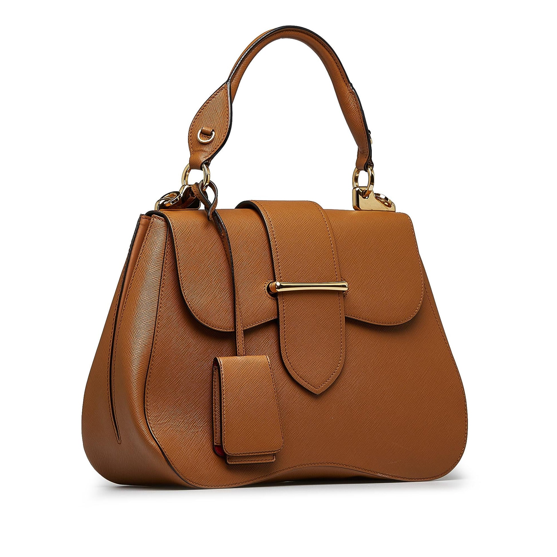 Prada Large Saffiano Lux Sidonie   Luxury Handbag