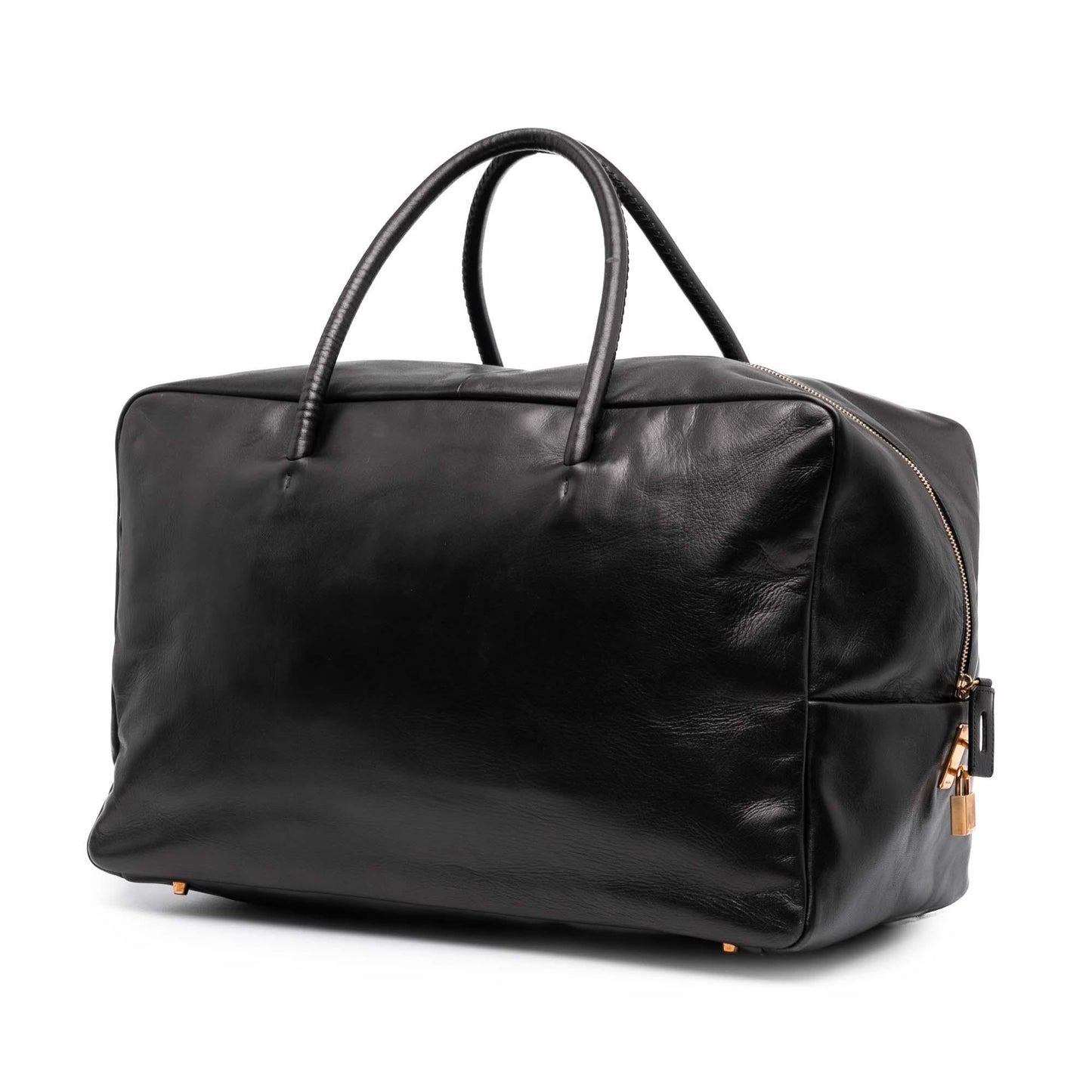 Prada Leather Boston Bag
