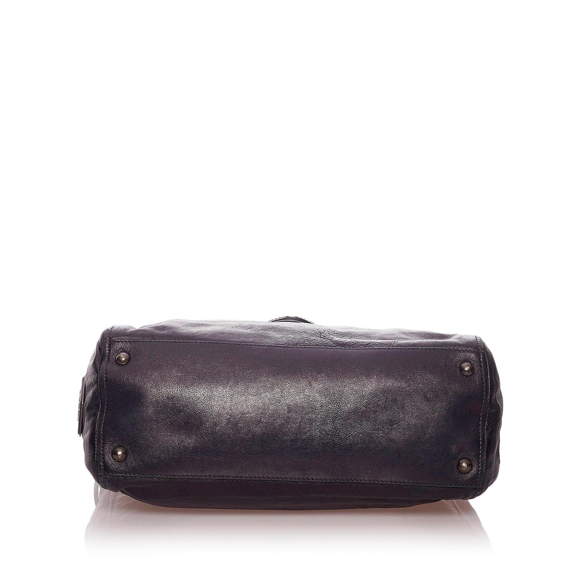 Prada Leather Business Bag (SHG-29241)