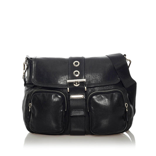Prada Leather Crossbody Bag (SHG-33850)