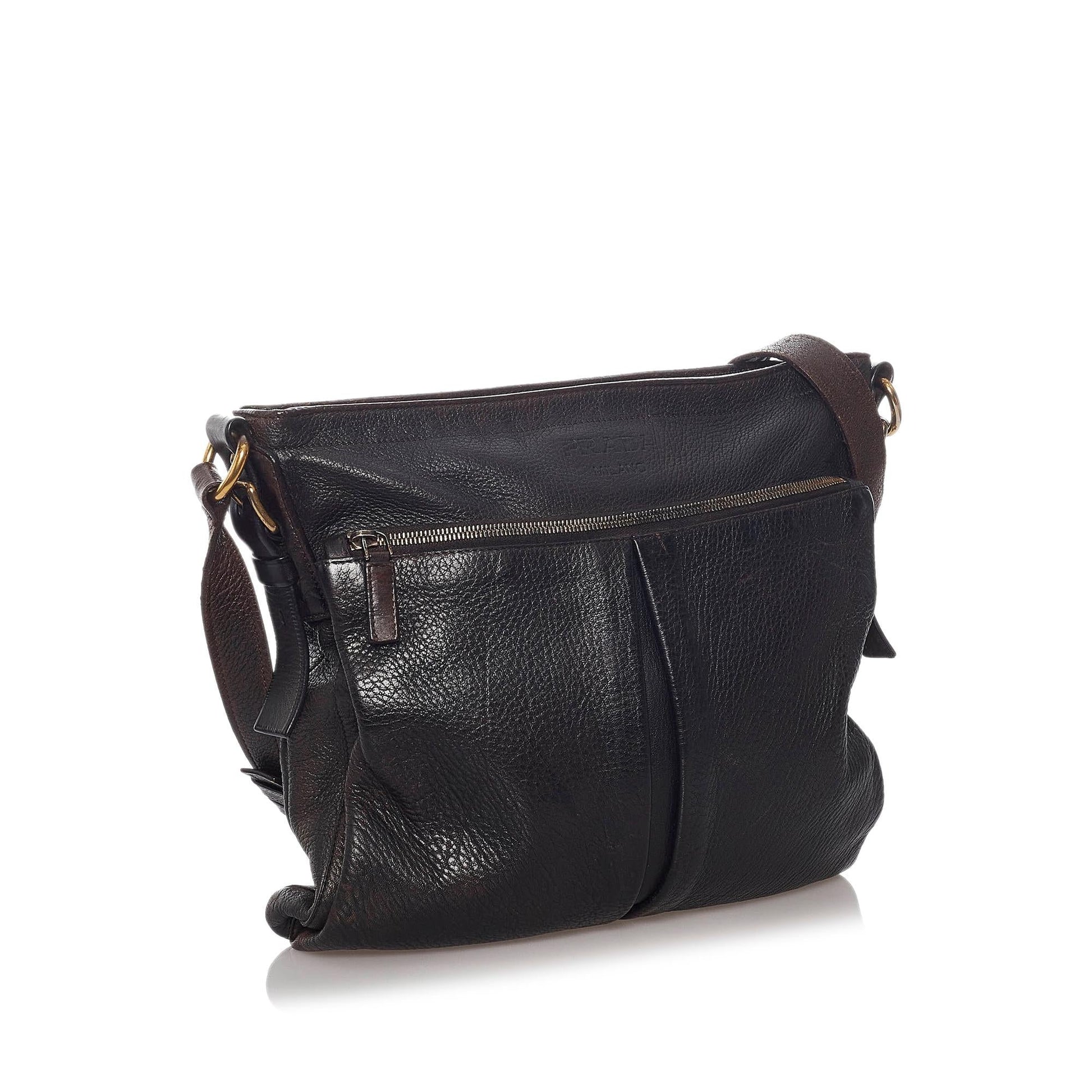 Prada Leather Crossbody Bag (SHG-36123)