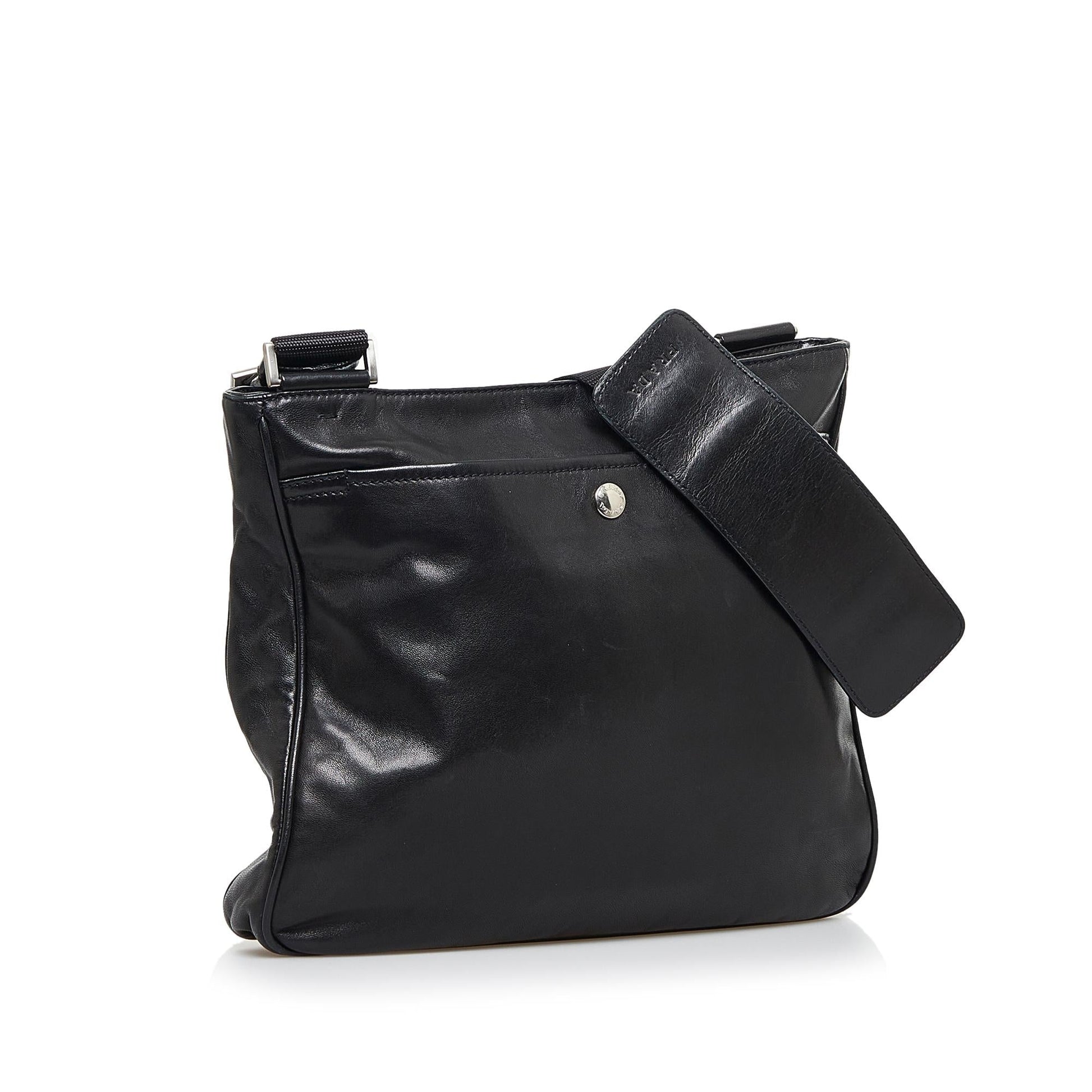 Prada Leather Crossbody Bag (SHG-wrJKSC)