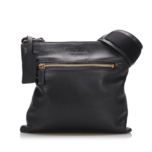 Prada Leather Crossbody (SHG-tkiQBz)