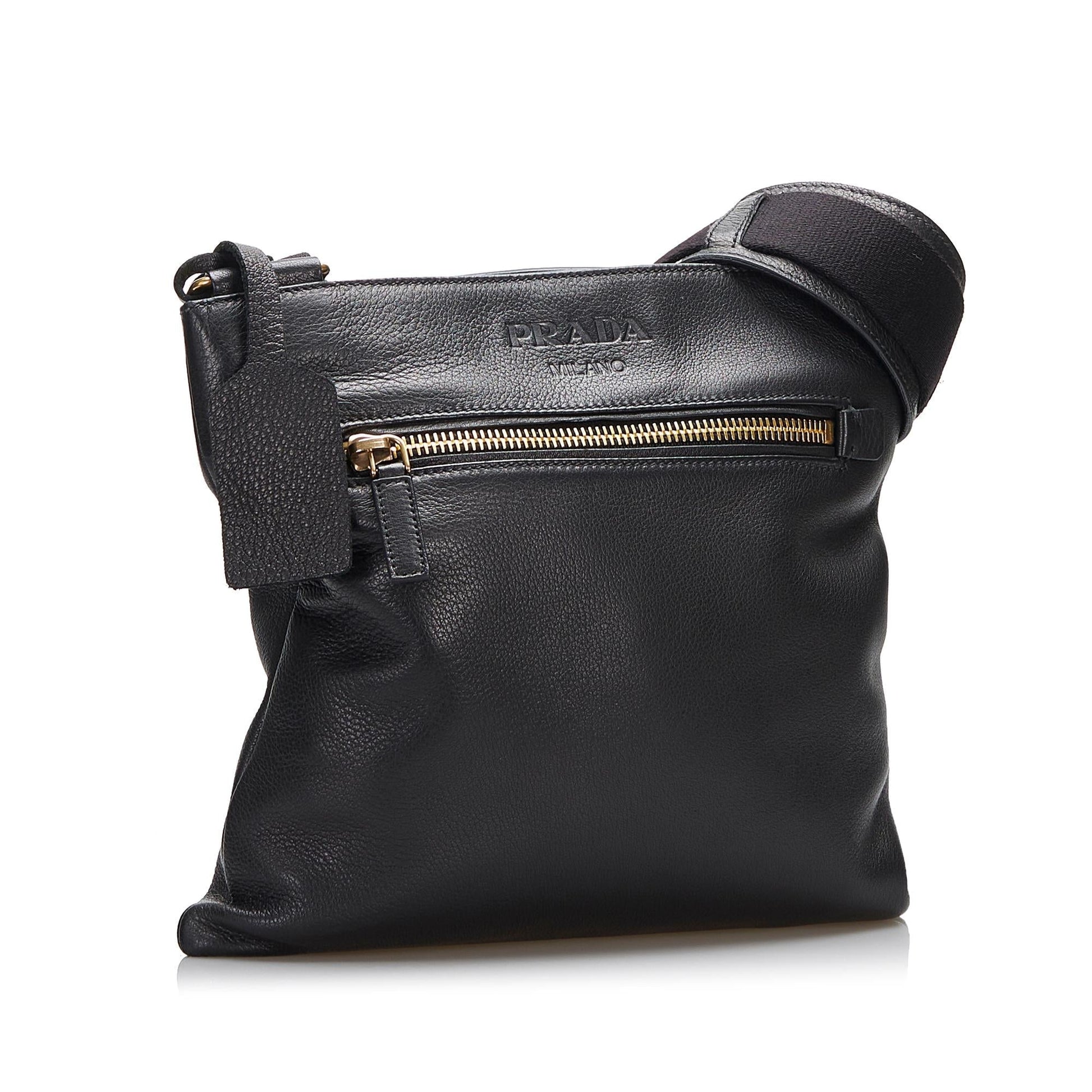 Prada Leather Crossbody (SHG-tkiQBz)