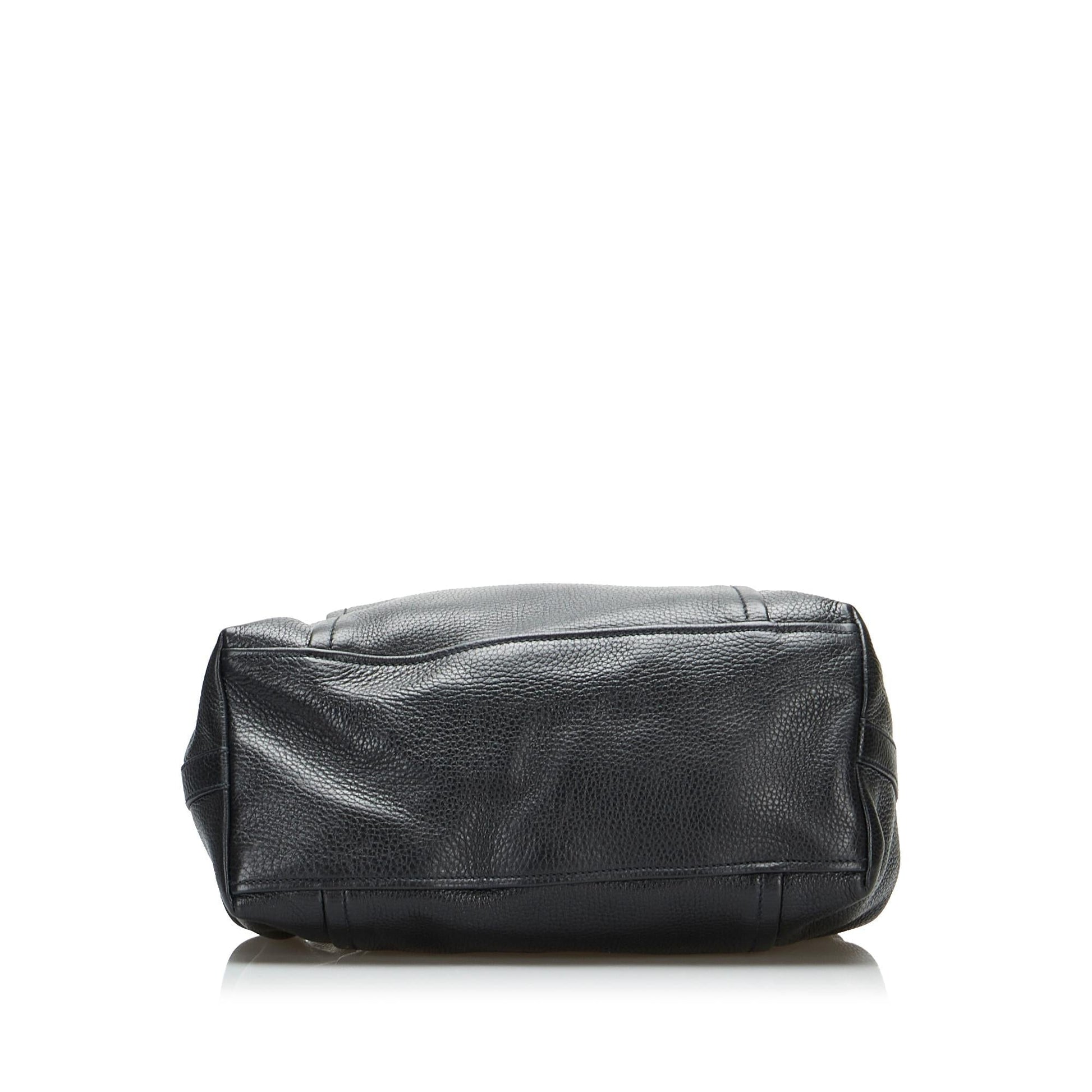 Prada Leather Handbag Bag (SHG-5s23zn)