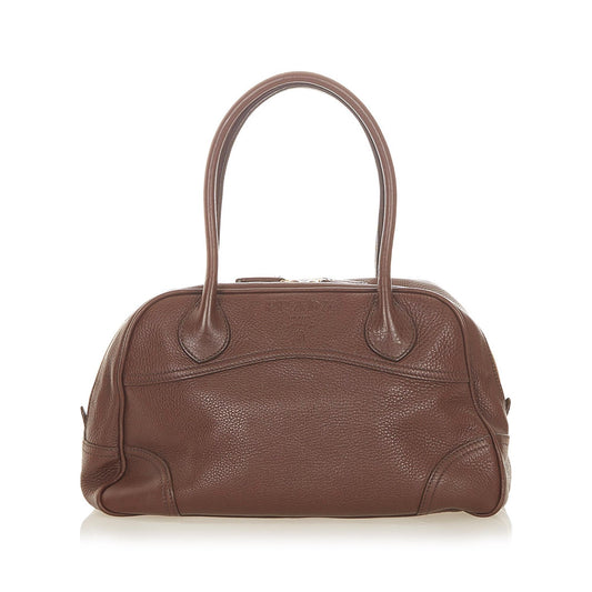 Prada Leather Handbag (SHG-31665)
