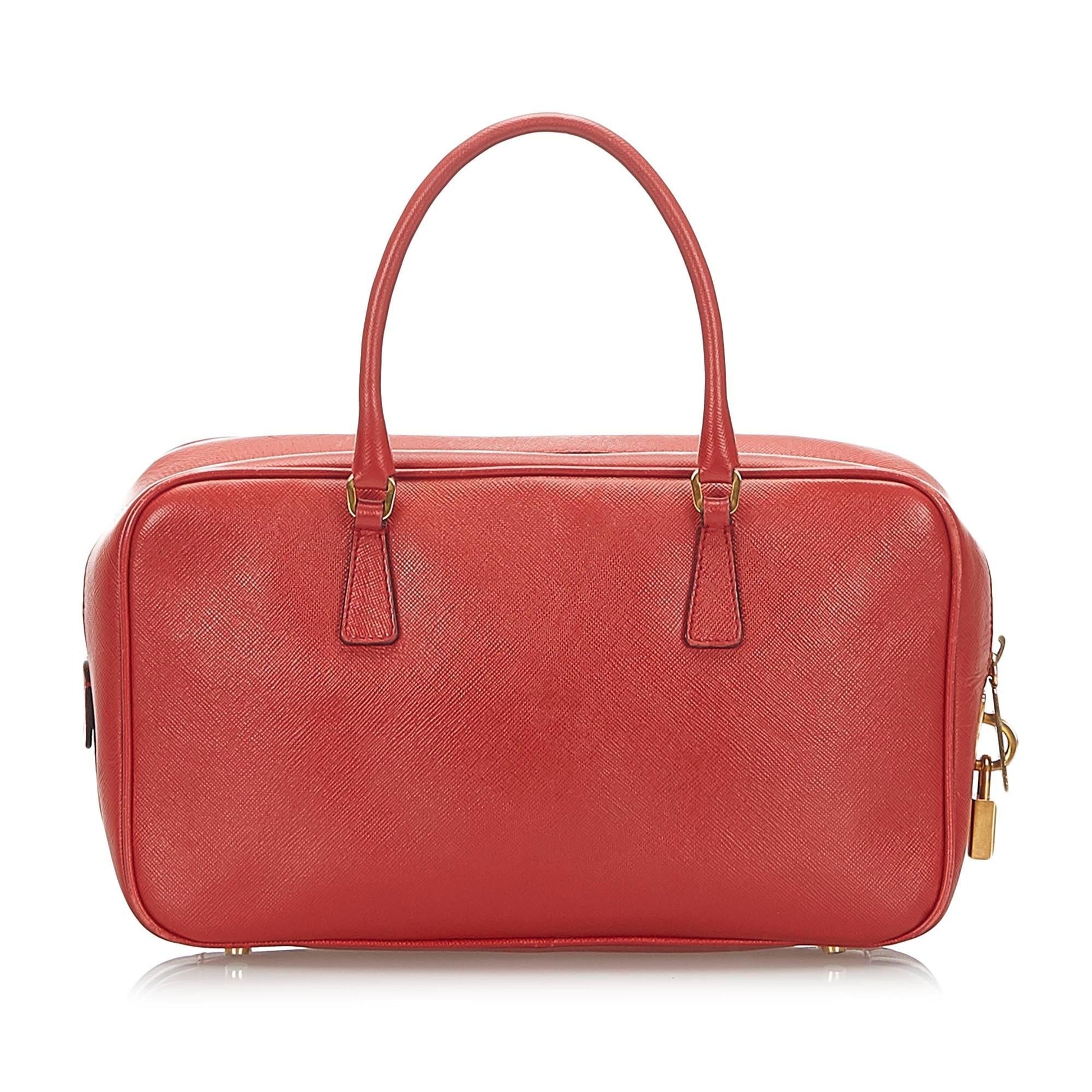 Prada Leather Handbag (SHG-31694)