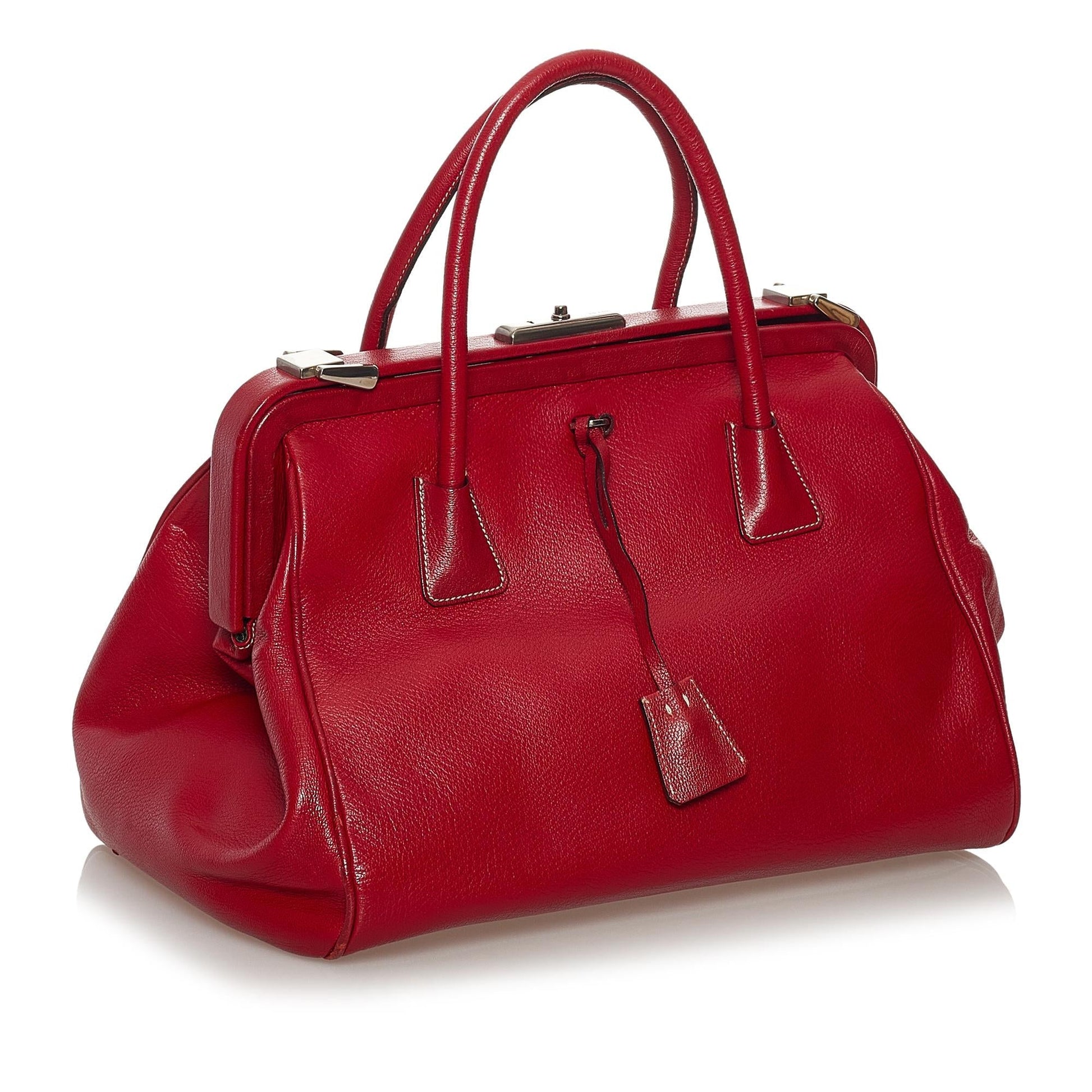 Prada Leather Handbag (SHG-33210)