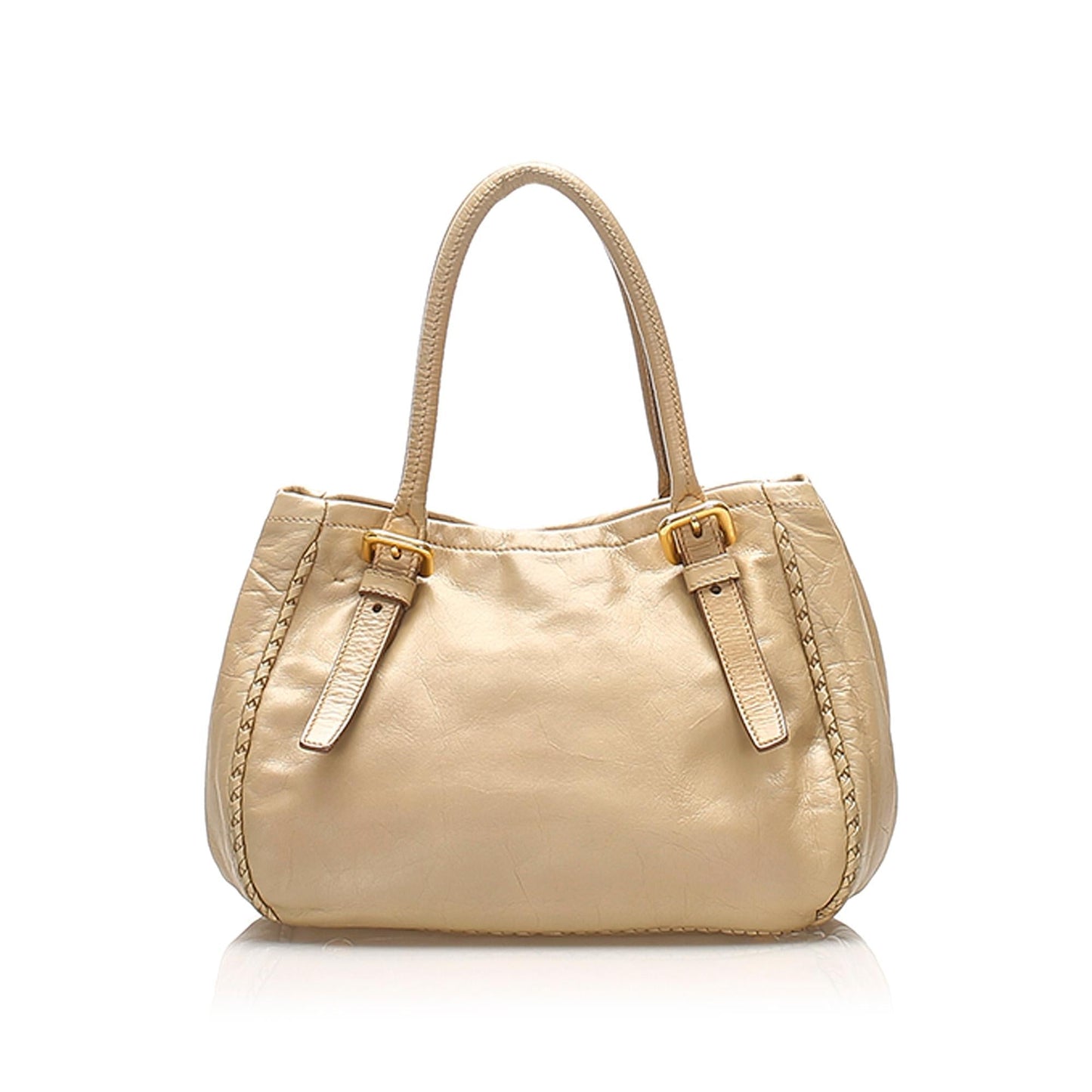 Prada Leather Satchel (SHG-22383)