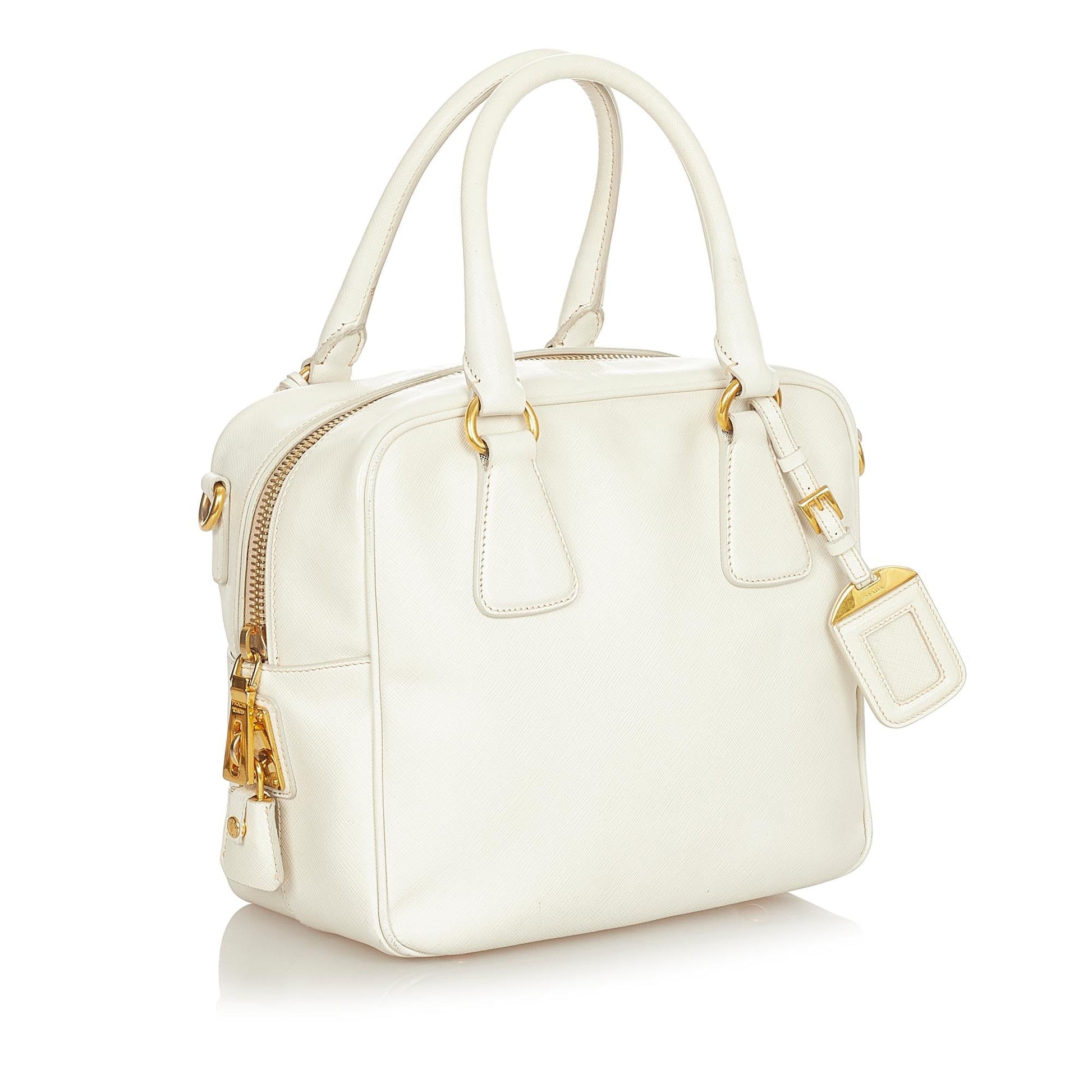 Prada Leather Satchel (SHG-24818)