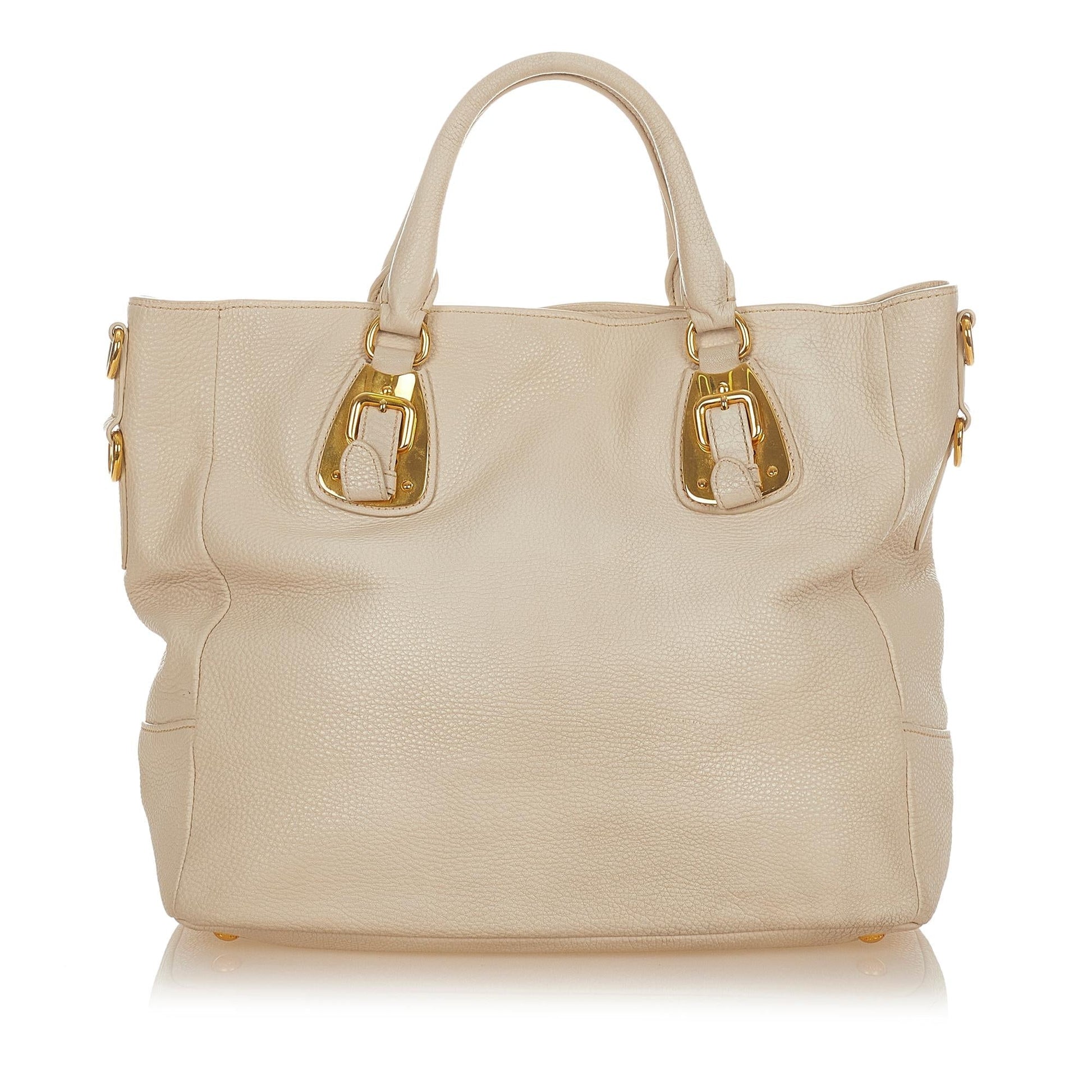 Prada Leather Satchel (SHG-25747)