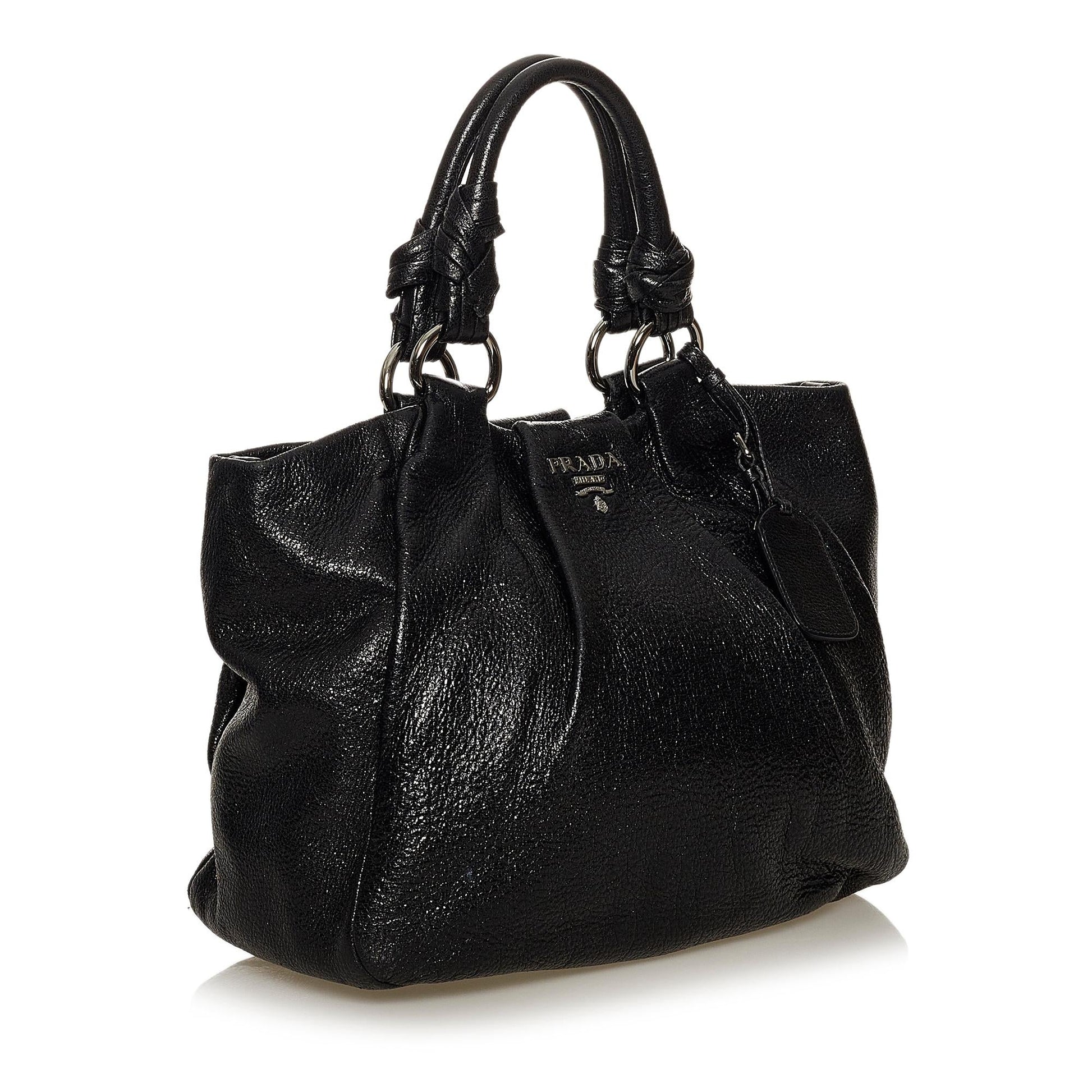 Prada Leather Satchel (SHG-29128)