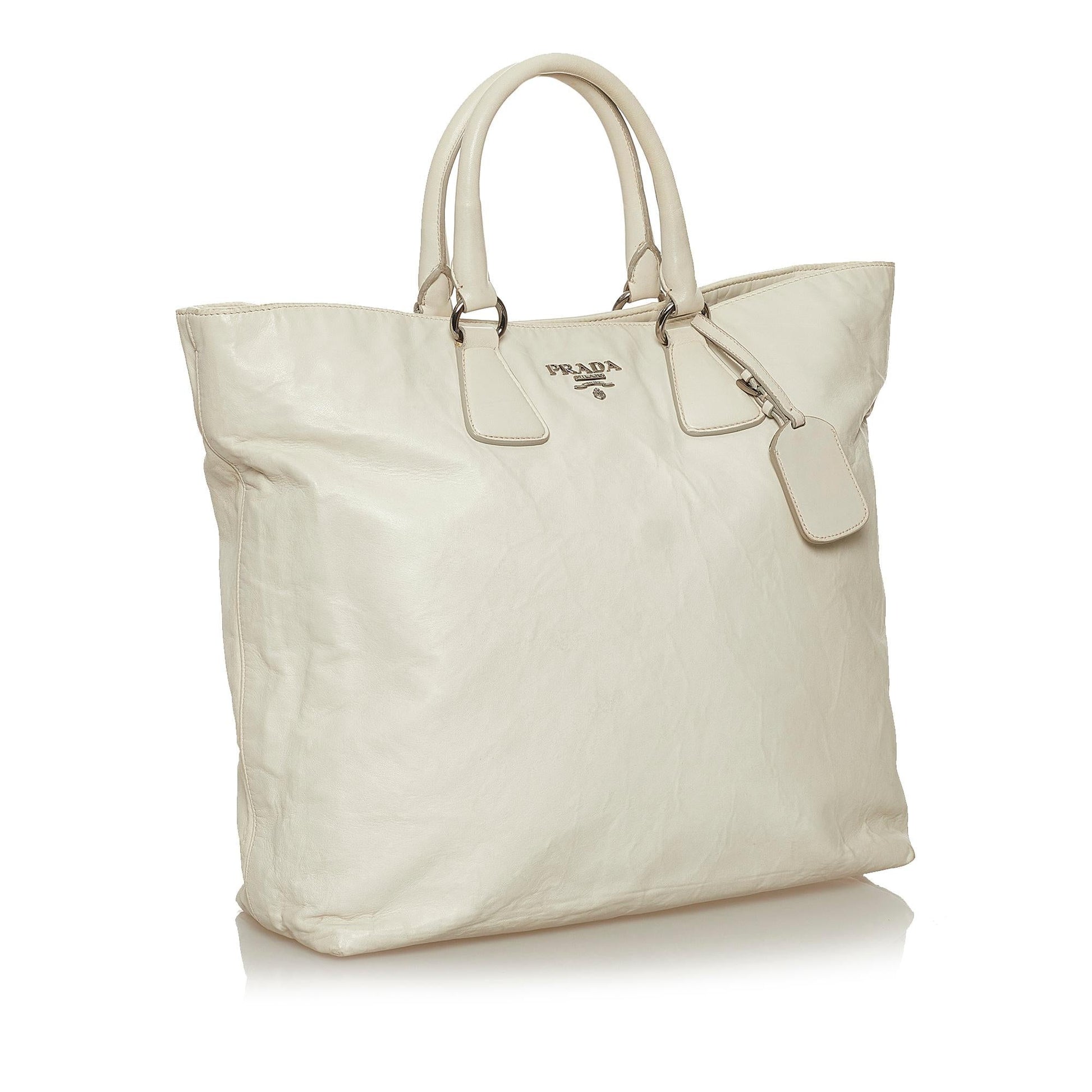 Prada Leather Satchel (SHG-29298)