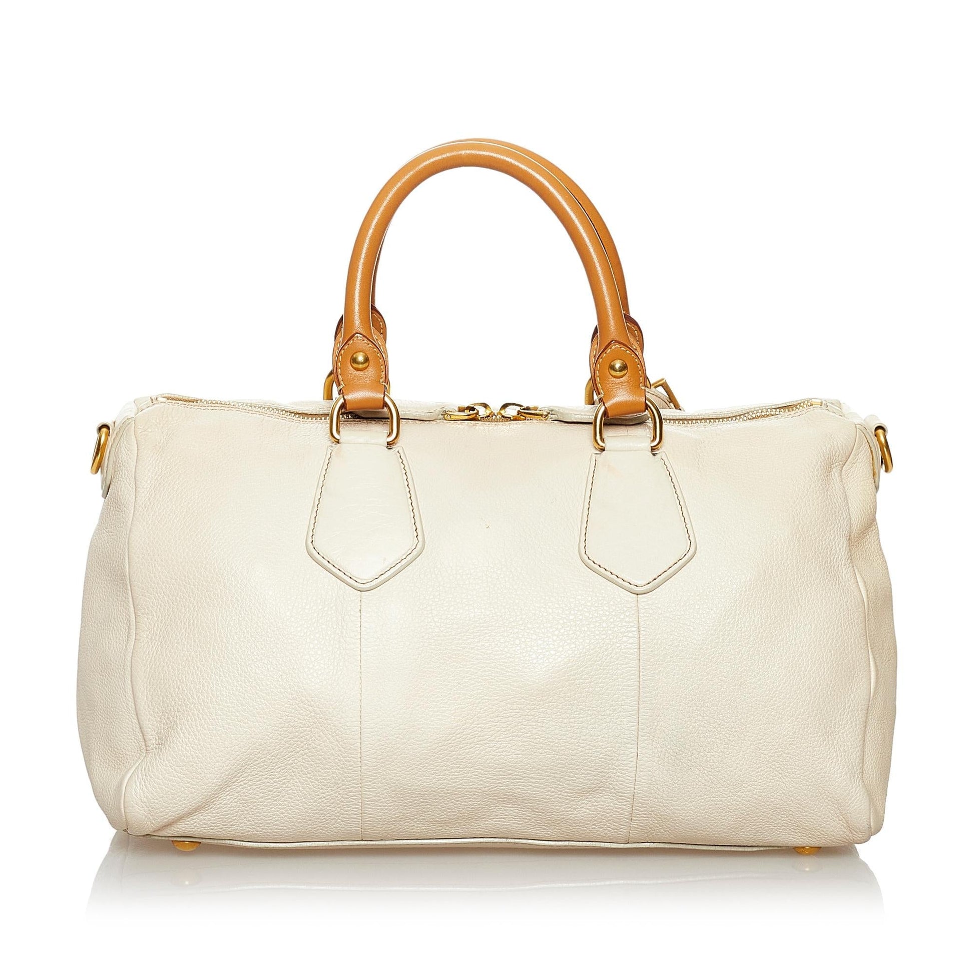 Prada Leather Satchel (SHG-30734)