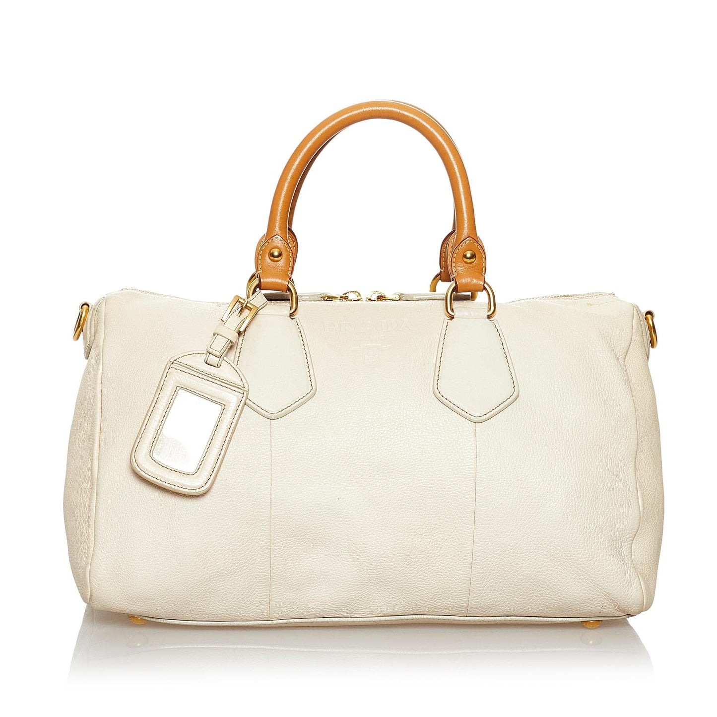Prada Leather Satchel (SHG-30734)