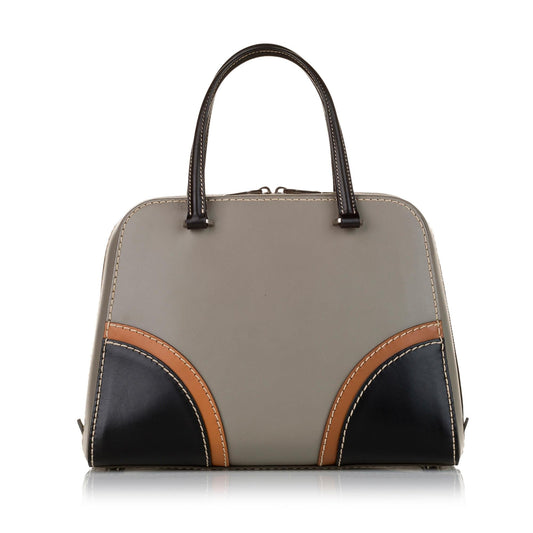 Prada Leather Satchel (SHG-33146)