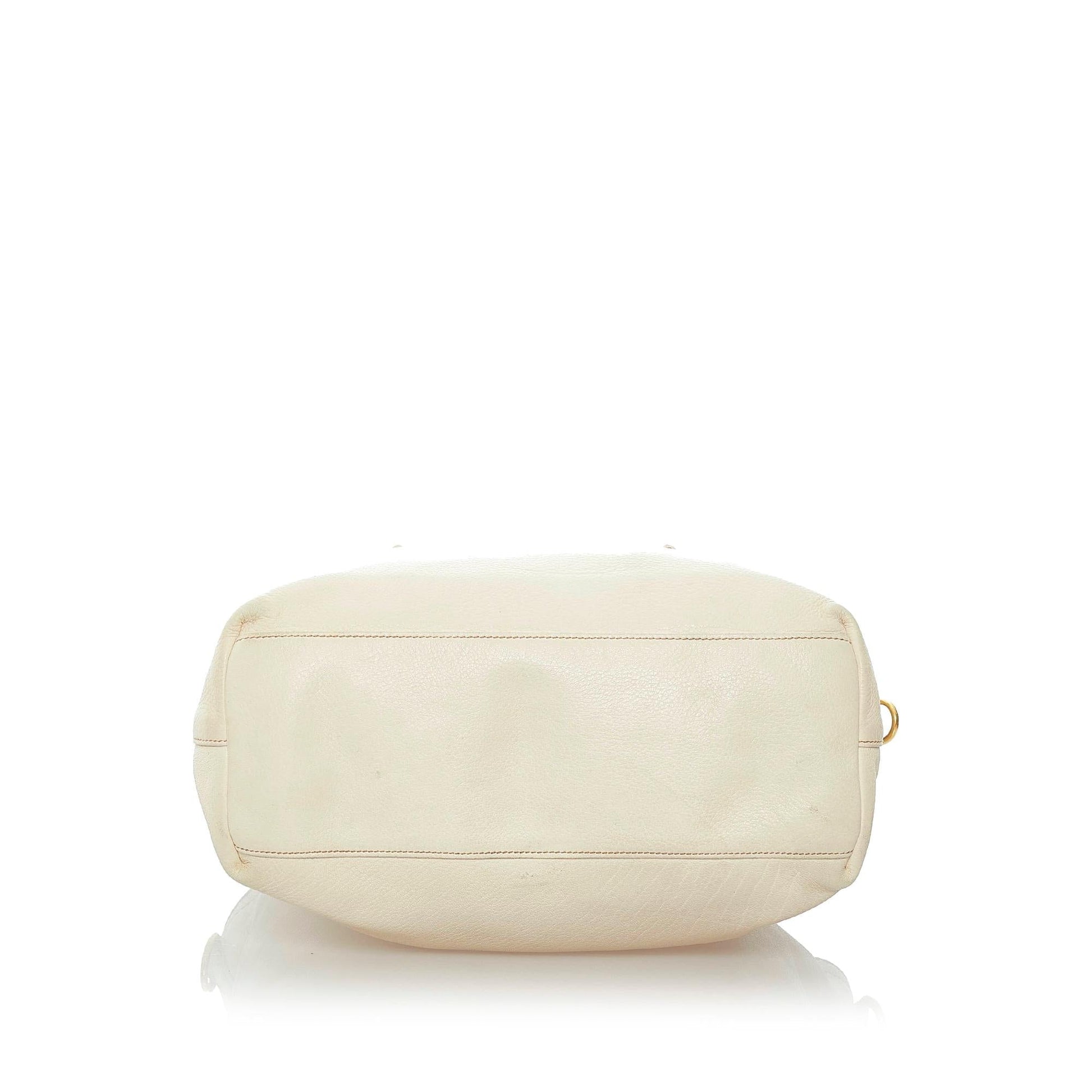 Prada Leather Satchel (SHG-34165)
