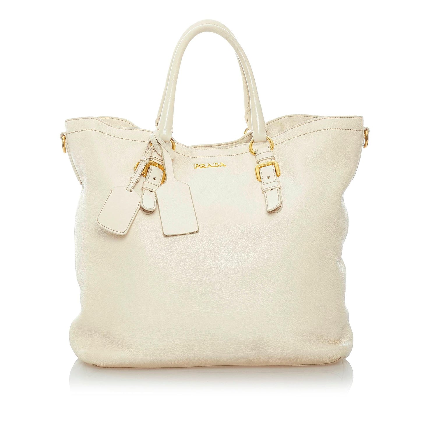Prada Leather Satchel (SHG-34165)