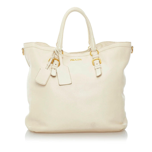 Prada Leather Satchel (SHG-34165)
