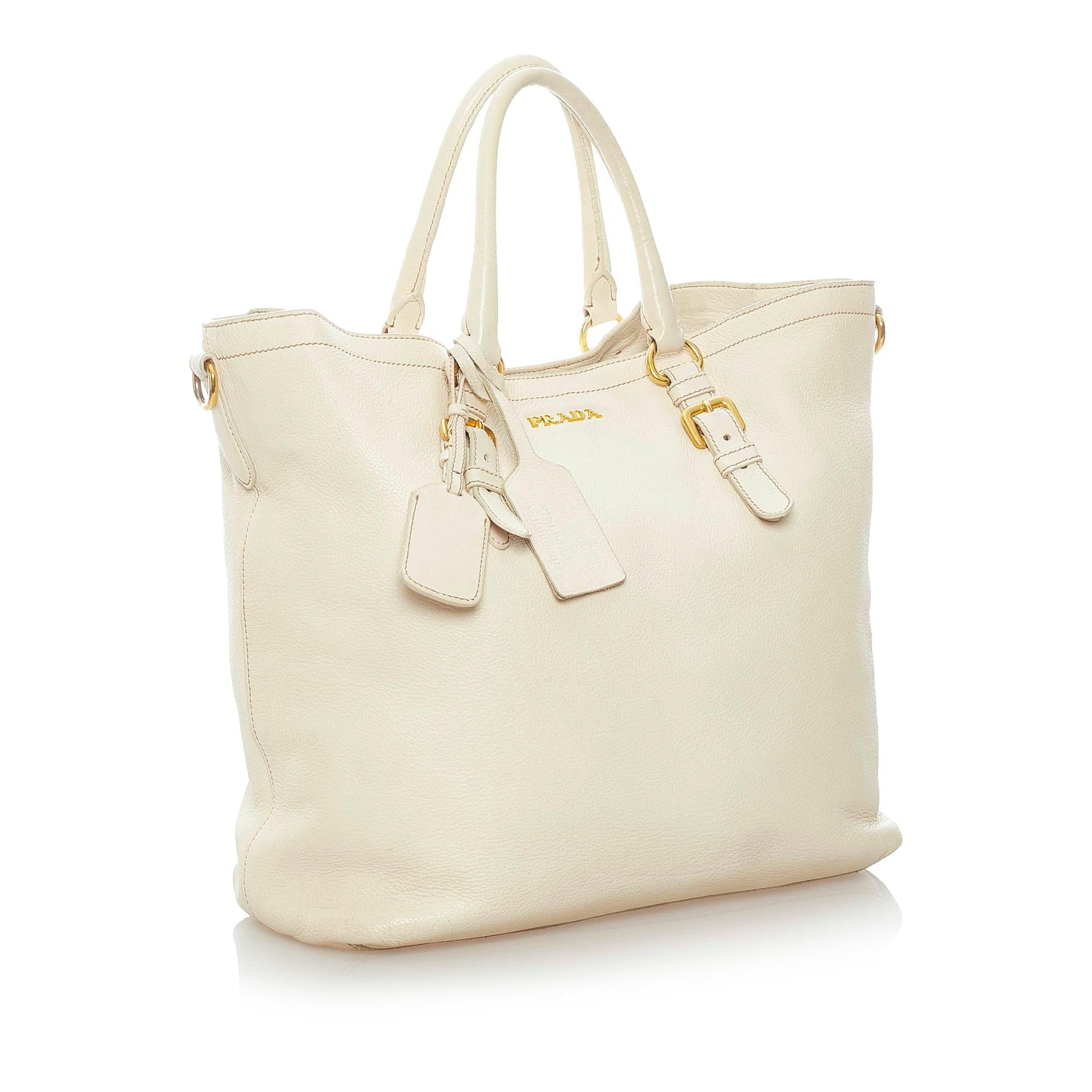 Prada Leather Satchel (SHG-34165)