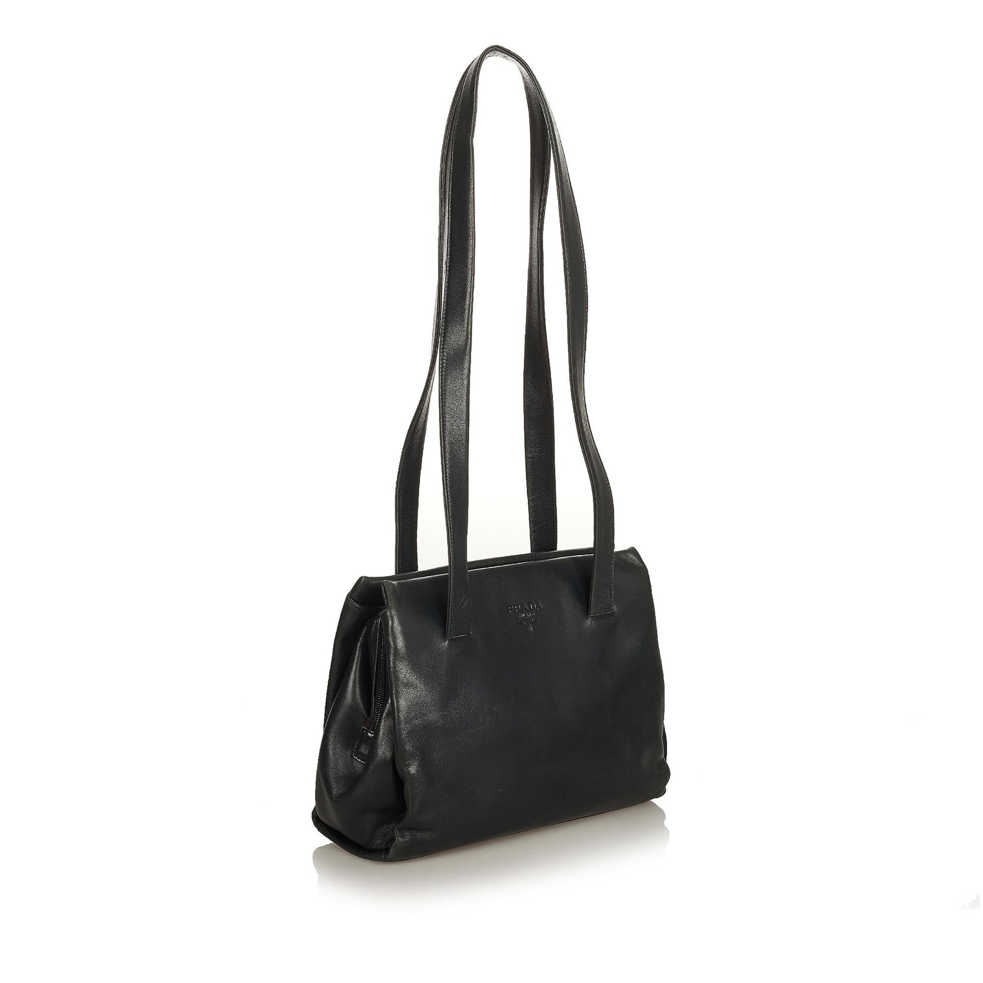 Prada Leather Shoulder Bag (SHG-25821)