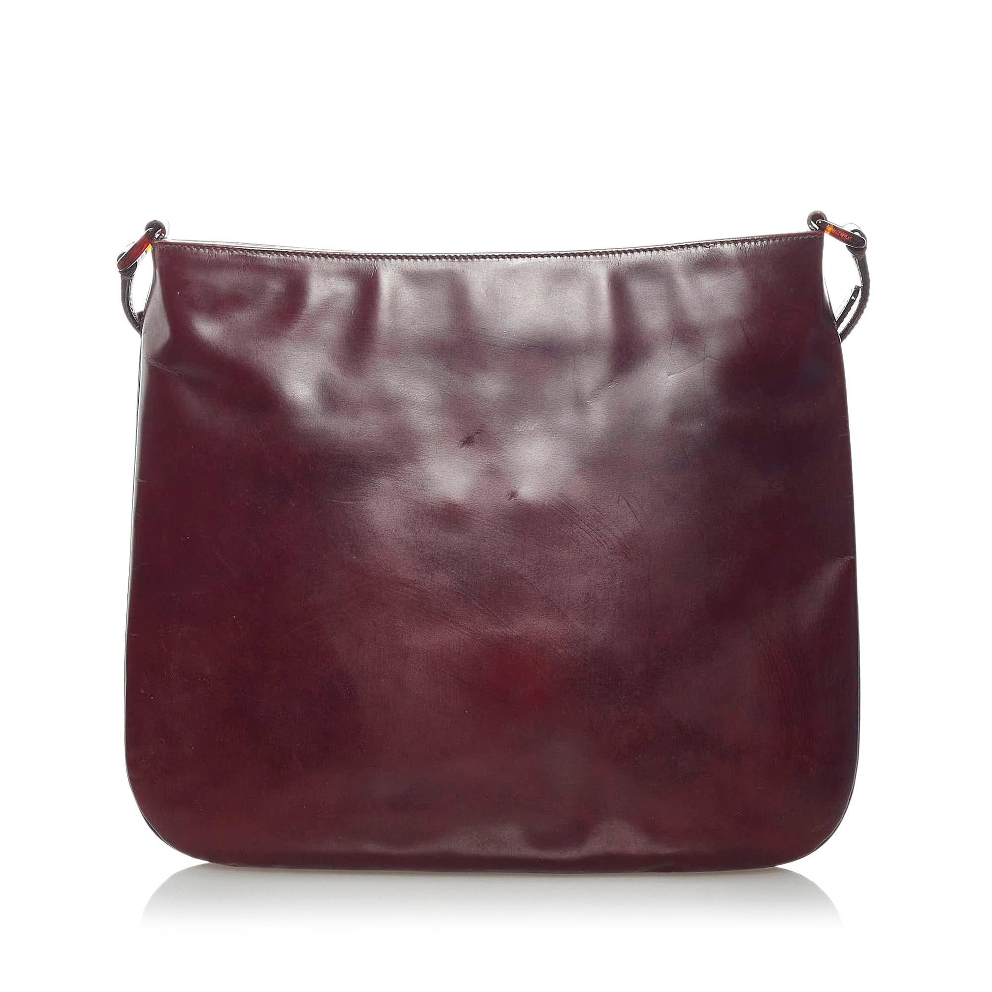 Prada Leather Shoulder Bag (SHG-31262)