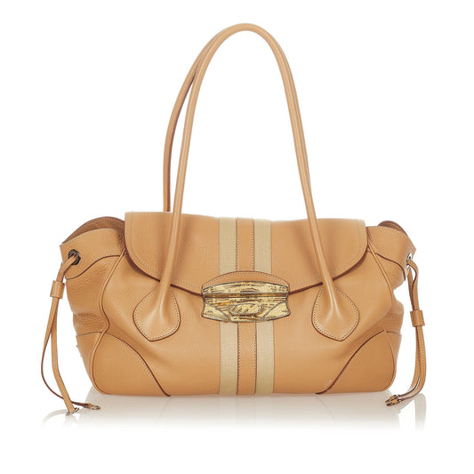Prada Leather Shoulder Bag (SHG-31927)