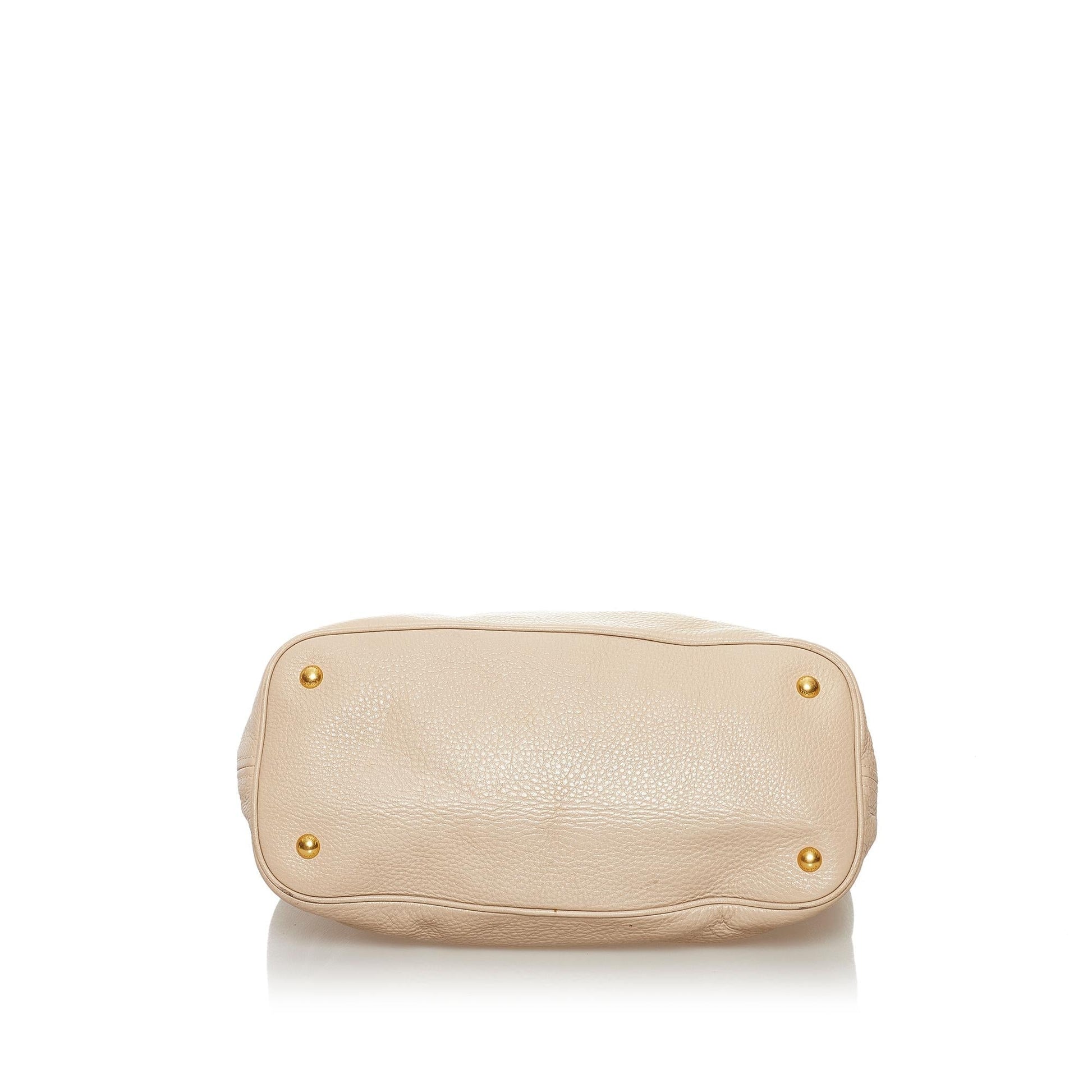 Prada Leather Shoulder Bag (SHG-32805)