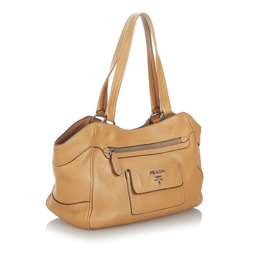 Prada Leather Shoulder Bag (SHG-33865)