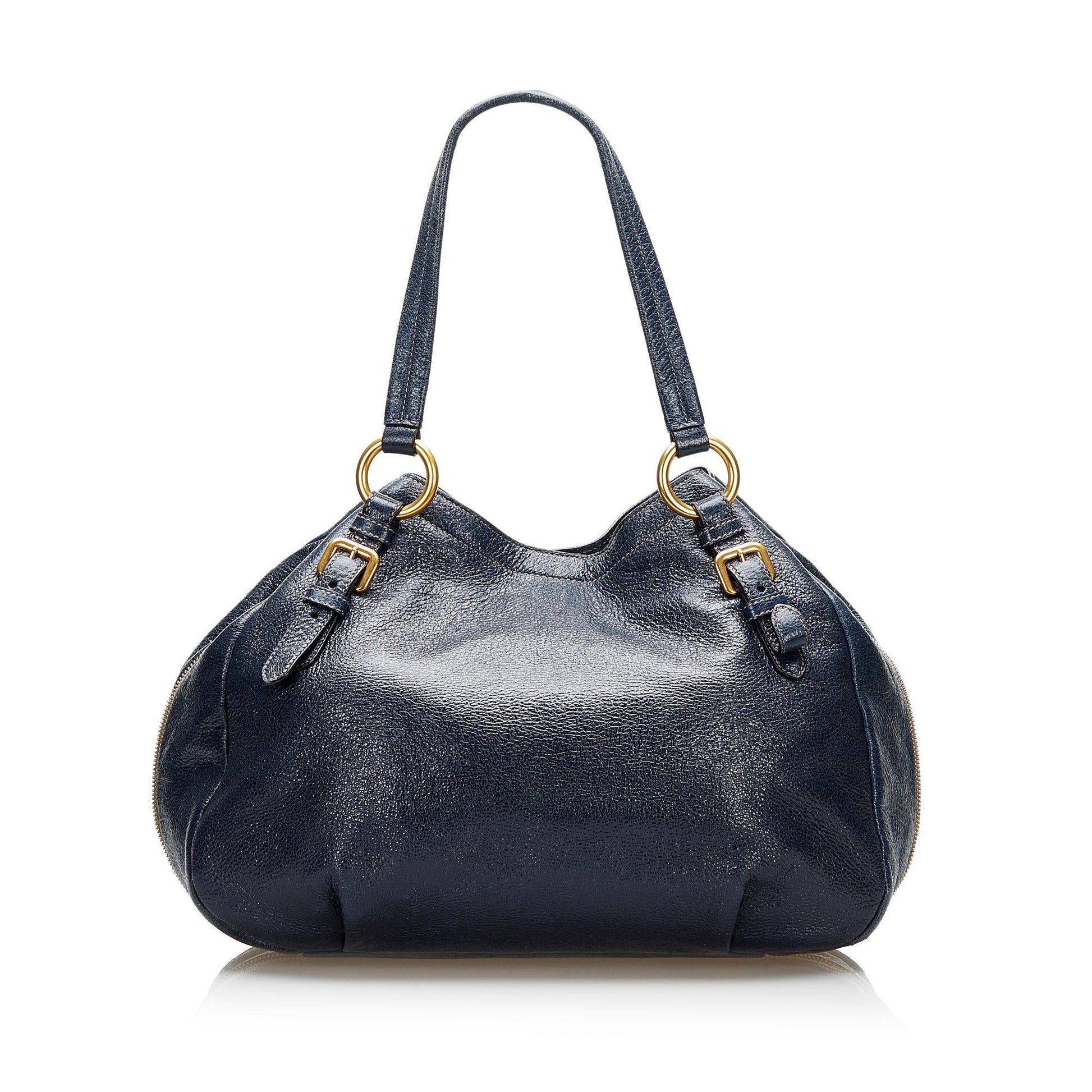 Prada Leather Shoulder Bag (SHG-36104)