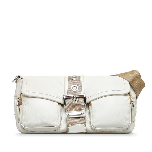 Prada Leather Shoulder Bag (SHG-LZCwx0)