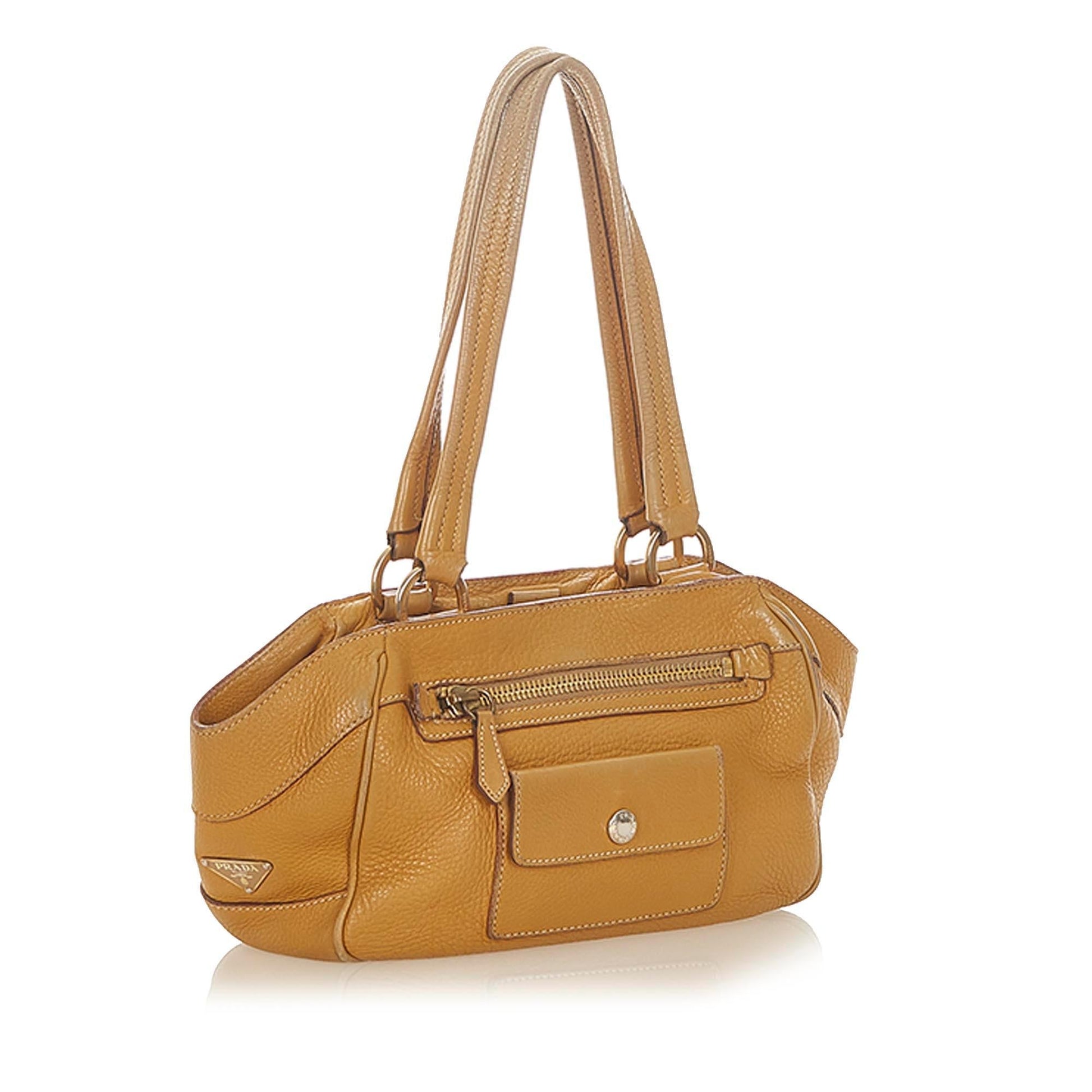 Prada Leather Shoulder bag (SHG-32503)