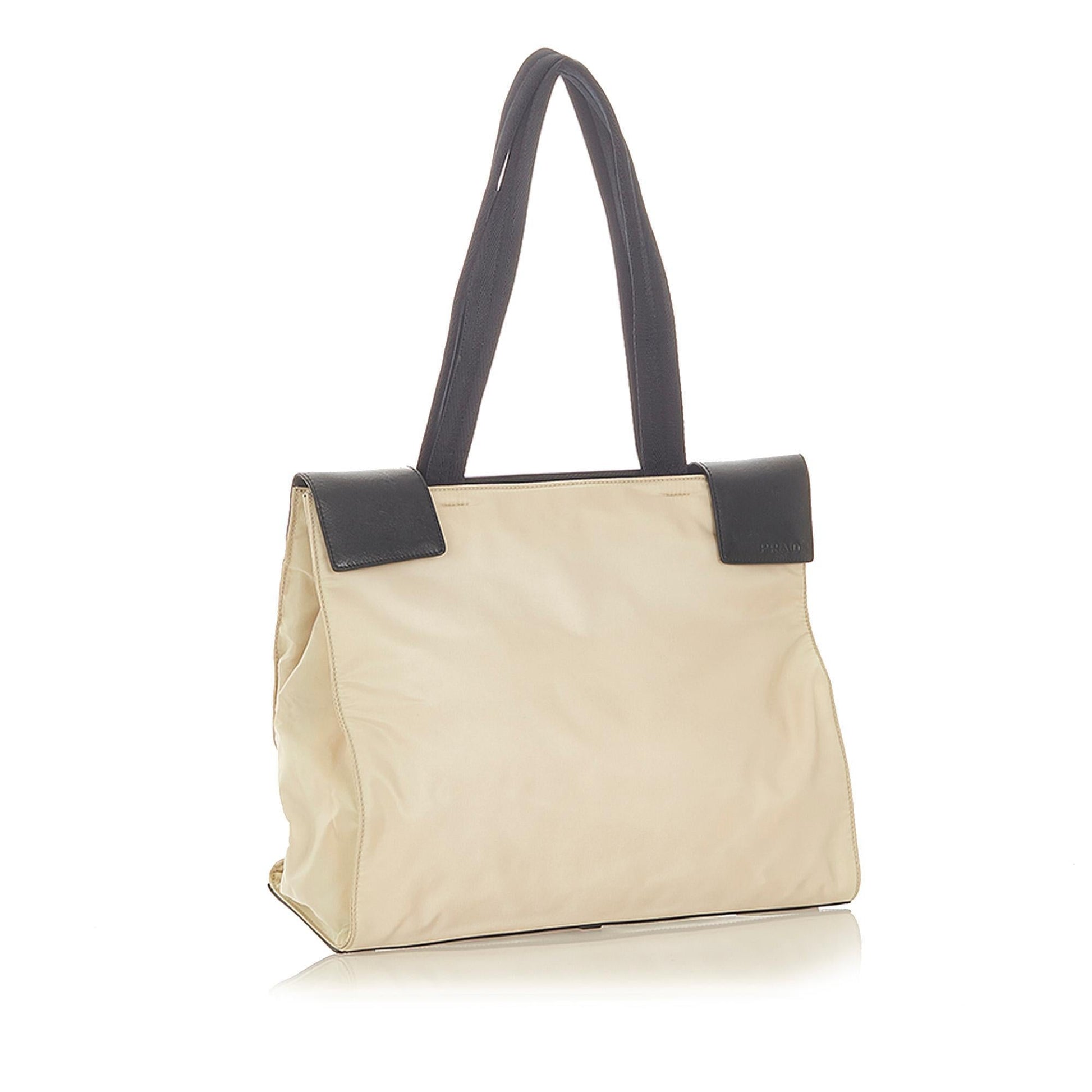Prada Leather Tote Bag  