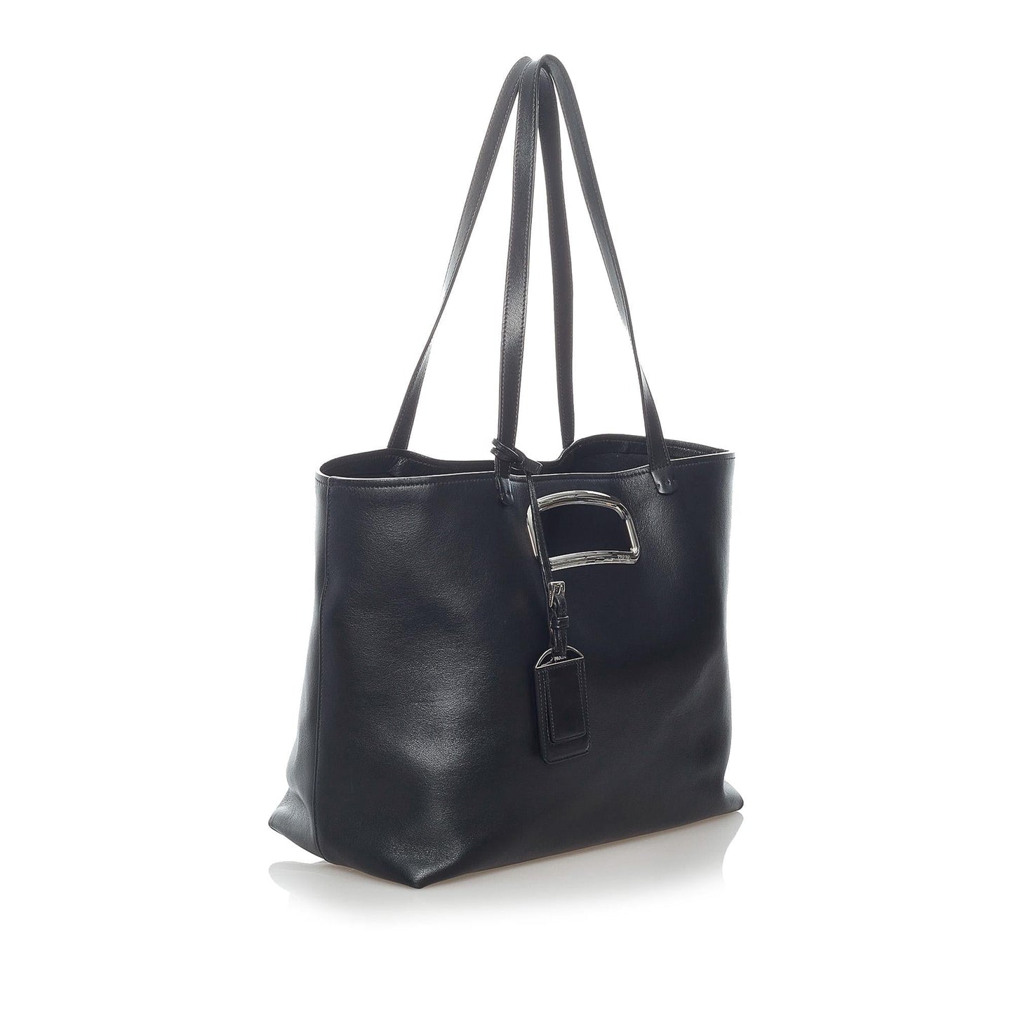 Prada Leather Tote Bag (SHG-31485)