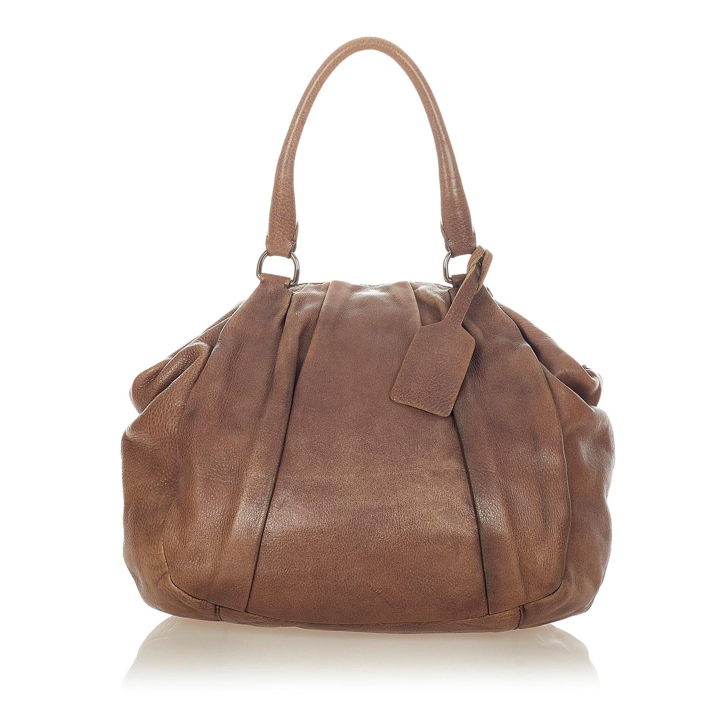 Prada Leather Tote Bag (SHG-33866)
