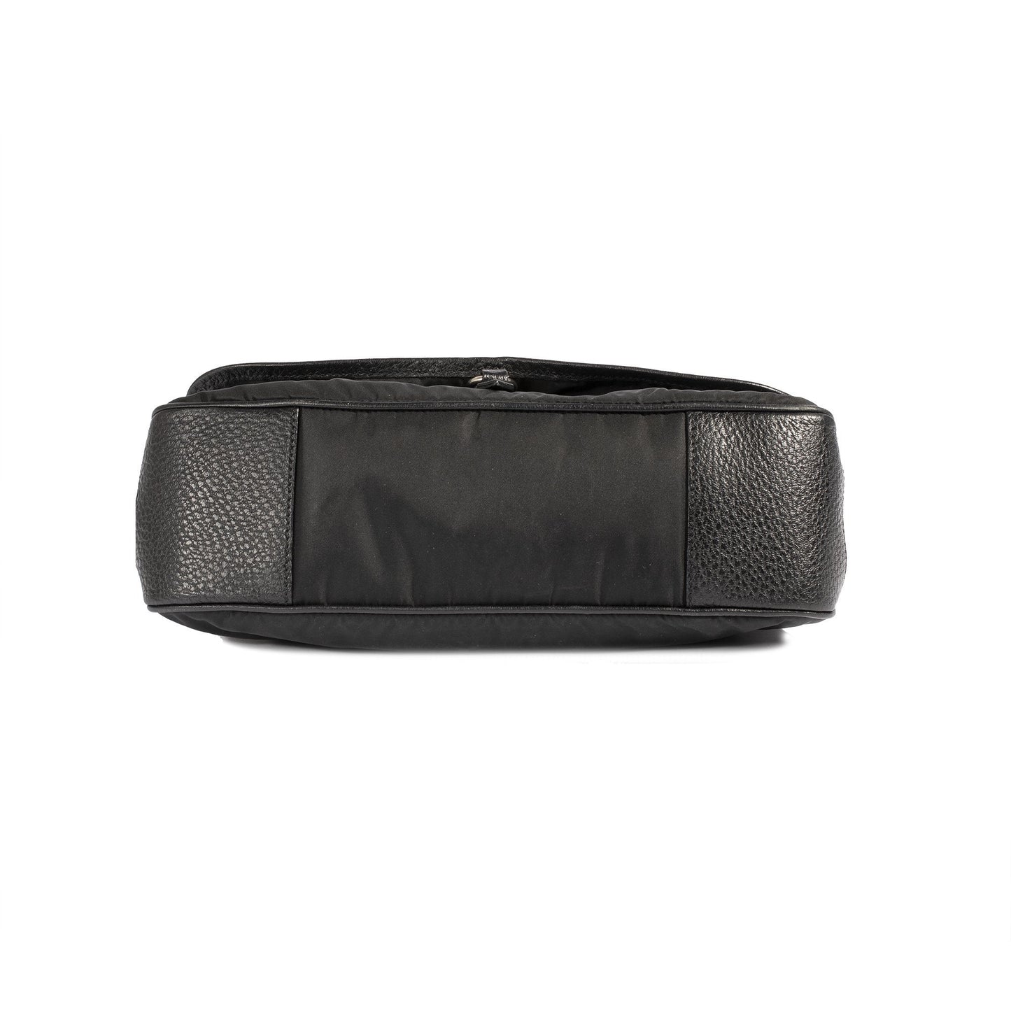 Prada Leather-Trimmed Tessuto Nylon Vien Bag