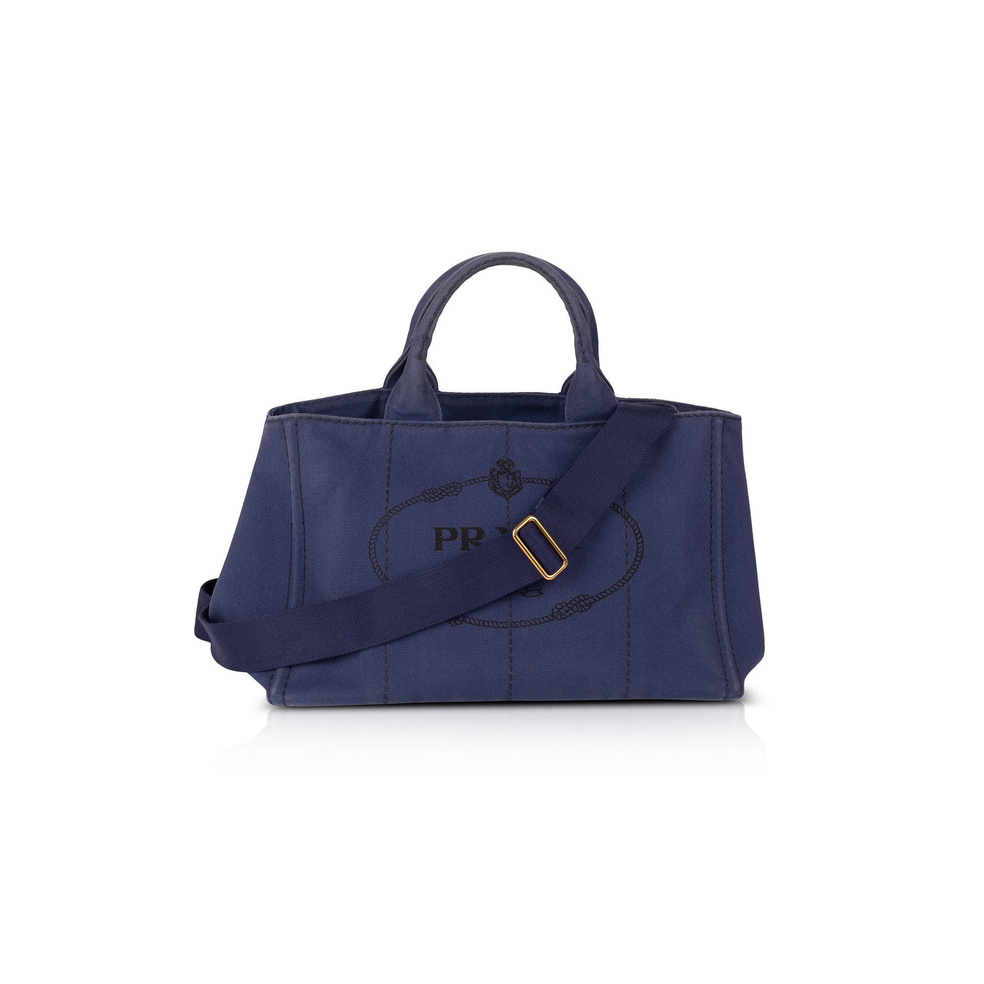 Prada Medium Canapa Logo Tote