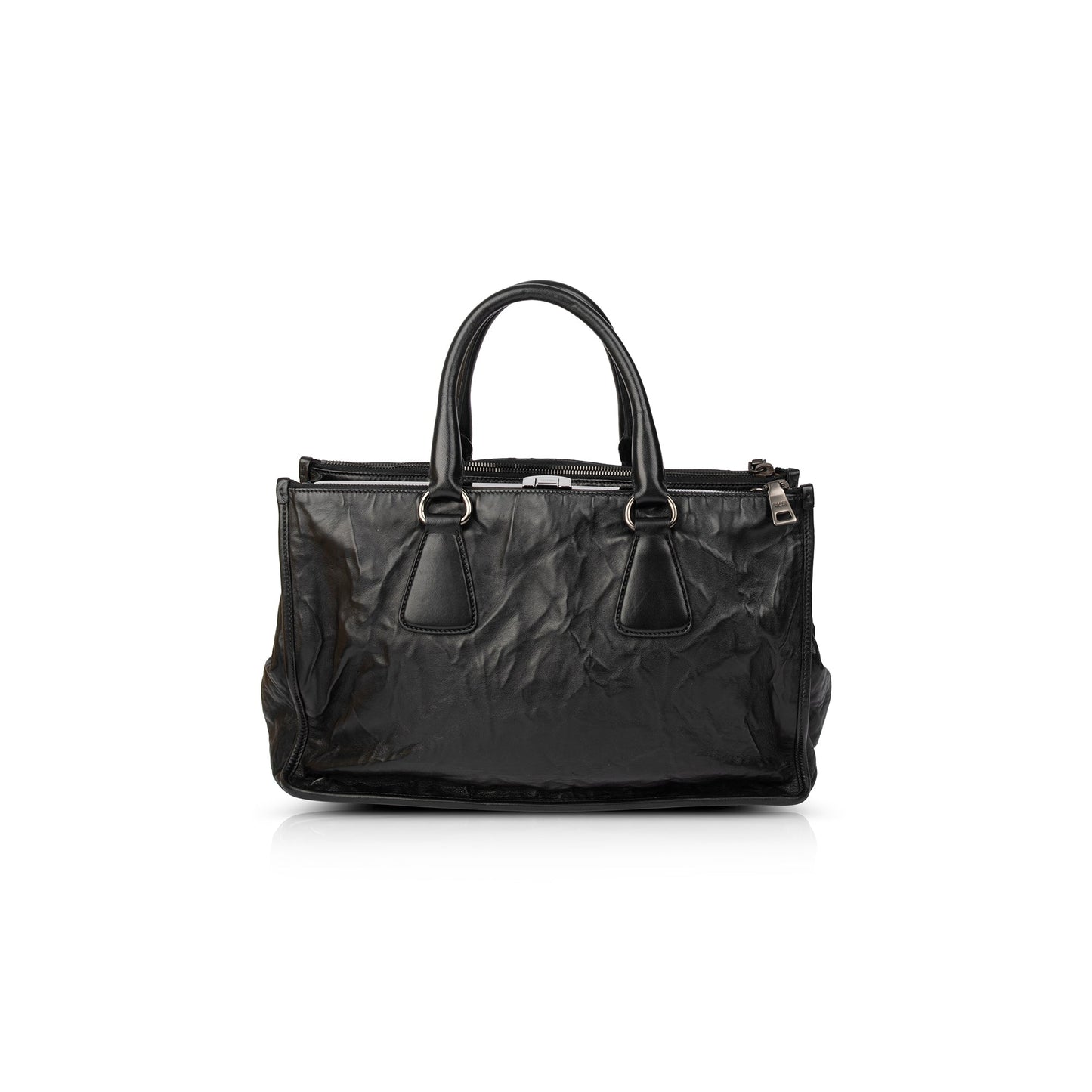 Prada Medium Nappa Antique Leather Tote