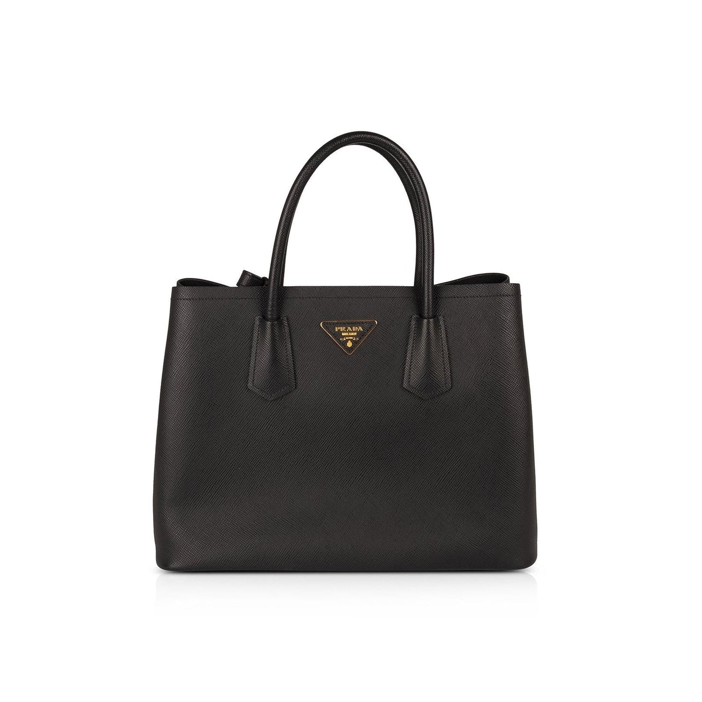 Prada Medium Saffiano Cuir Double Tote