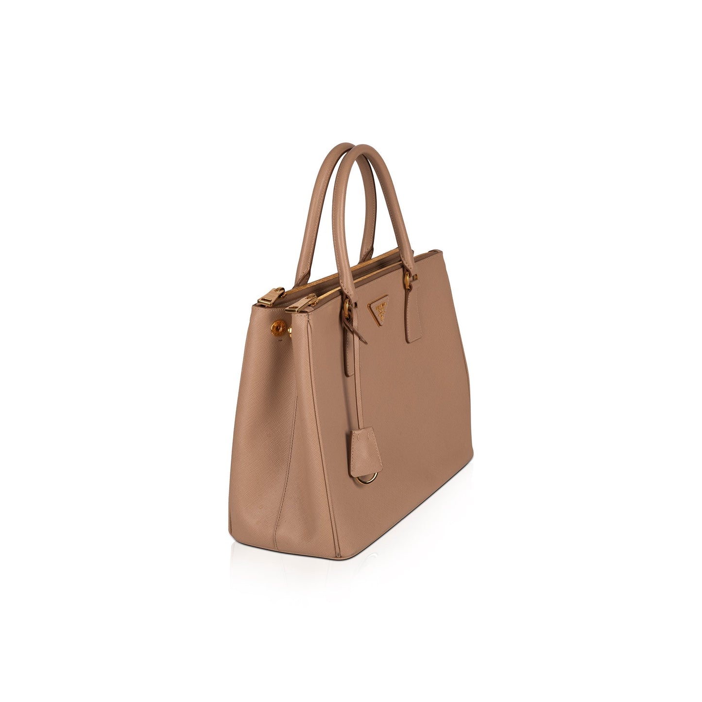 Prada Medium Saffiano Galleria Double Zip Tote
