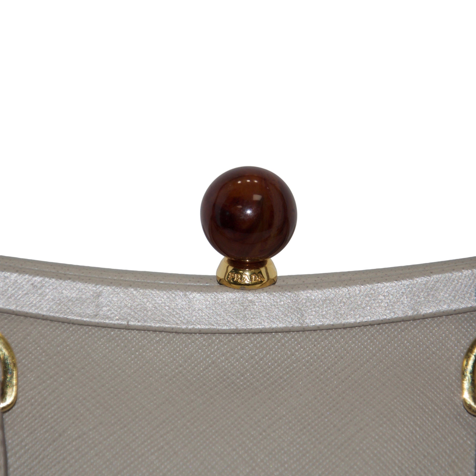 Prada Medium Saffiano Lux Doctor Frame Bag