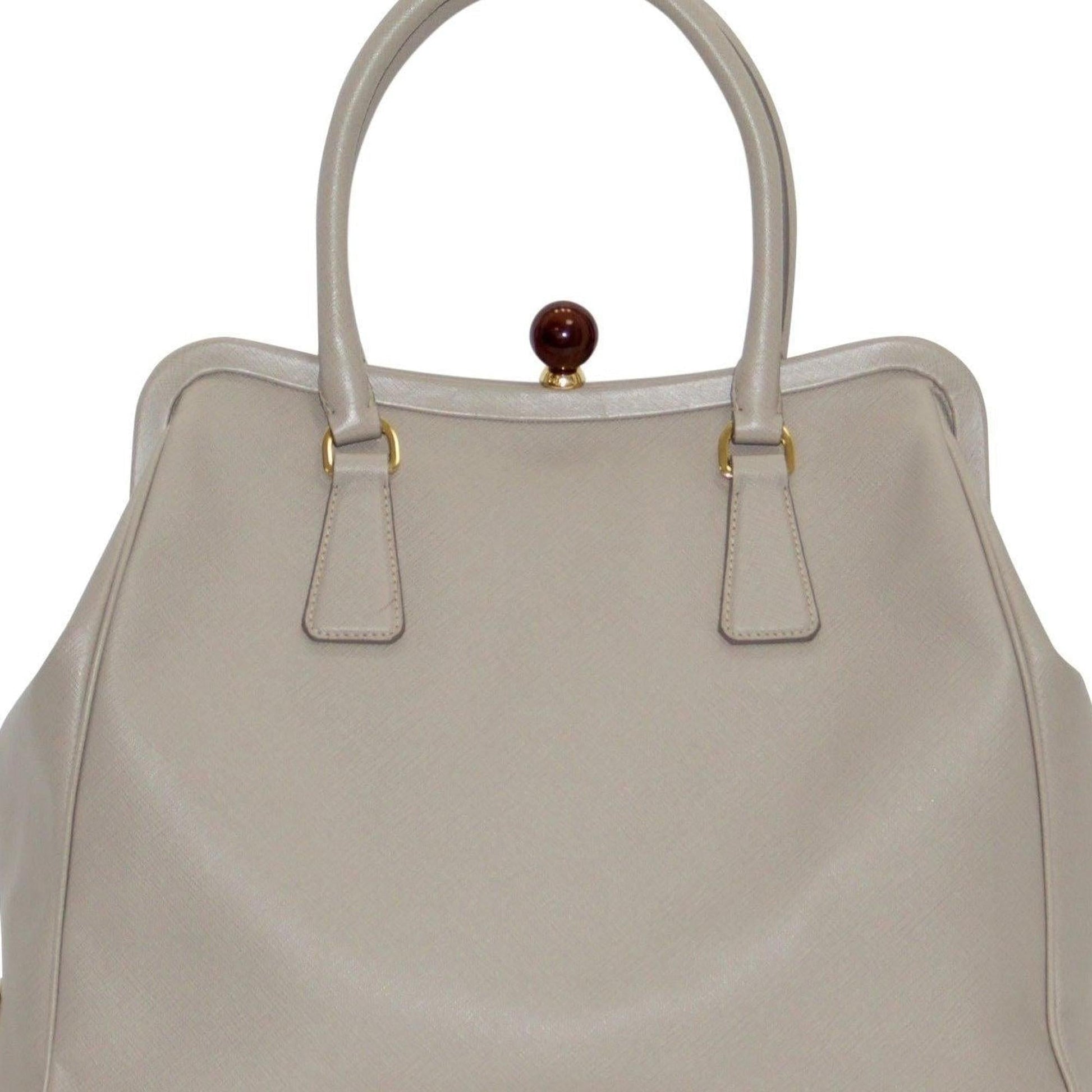 Prada Medium Saffiano Lux Doctor Frame Bag