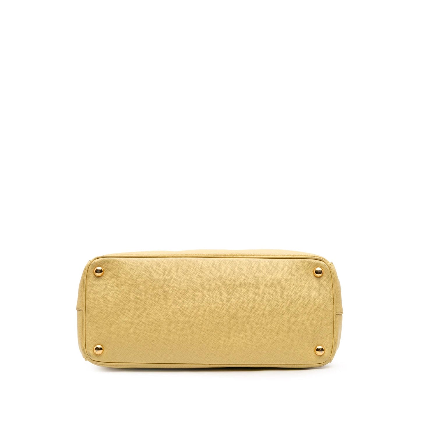 Prada Medium Saffiano Lux Galleria Double Zip Satchel